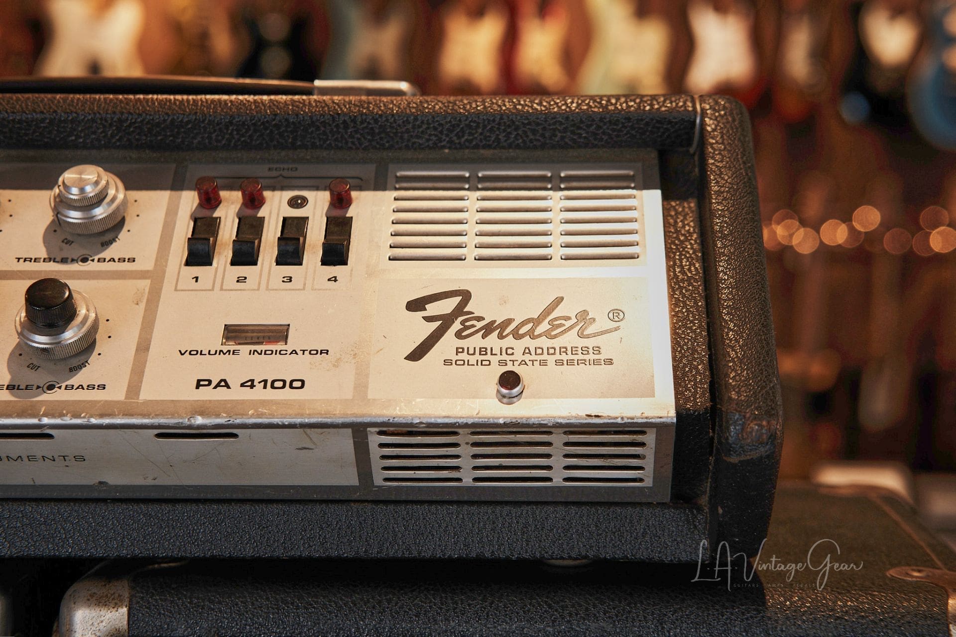 Fender PA 4100 100 Watt Solid State PA - With 4 Speaker Columns, As Used By The Beatles In "Get Back"! - Image 7