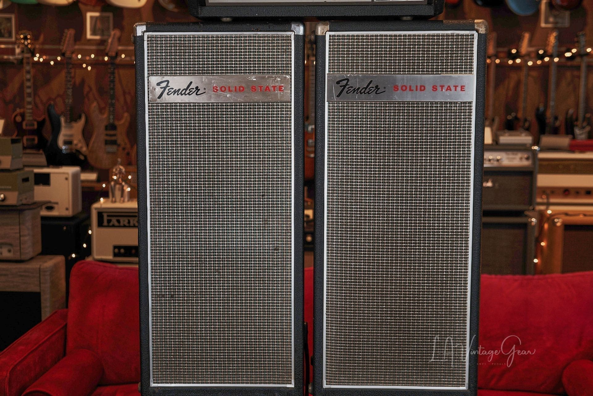 Fender PA 4100 100 Watt Solid State PA - With 4 Speaker Columns, As Used By The Beatles In "Get Back"! - Image 9