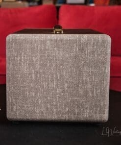 Kerry Wright Headshell - In Fawn and Vintage Red Cadillac Leather! - Image 5