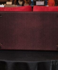 Kerry Wright Headshell - In Fawn and Vintage Red Cadillac Leather! - Image 3