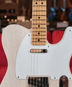 Rutters T Style Electric Guitar - In Mary Kaye White with Budz Pickups! - Image 4