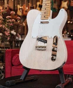 Rutters T Style Electric Guitar - In Mary Kaye White with Budz Pickups! - Image 2
