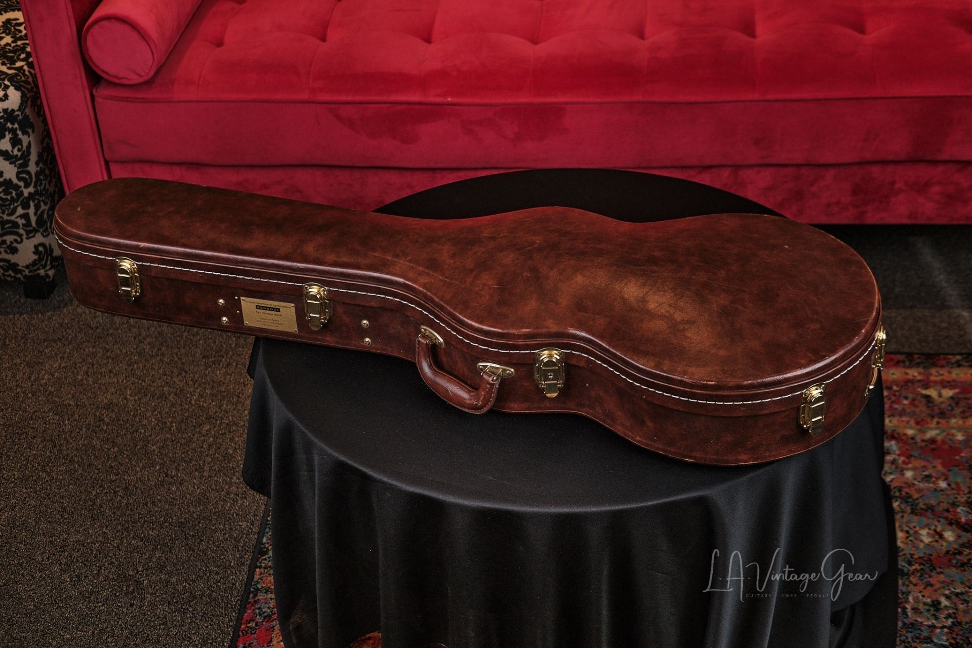 Versoul Henry Custom Electric Guitar #0524 - with Visa Birch Burl Top, Namm Demo! - Image 10