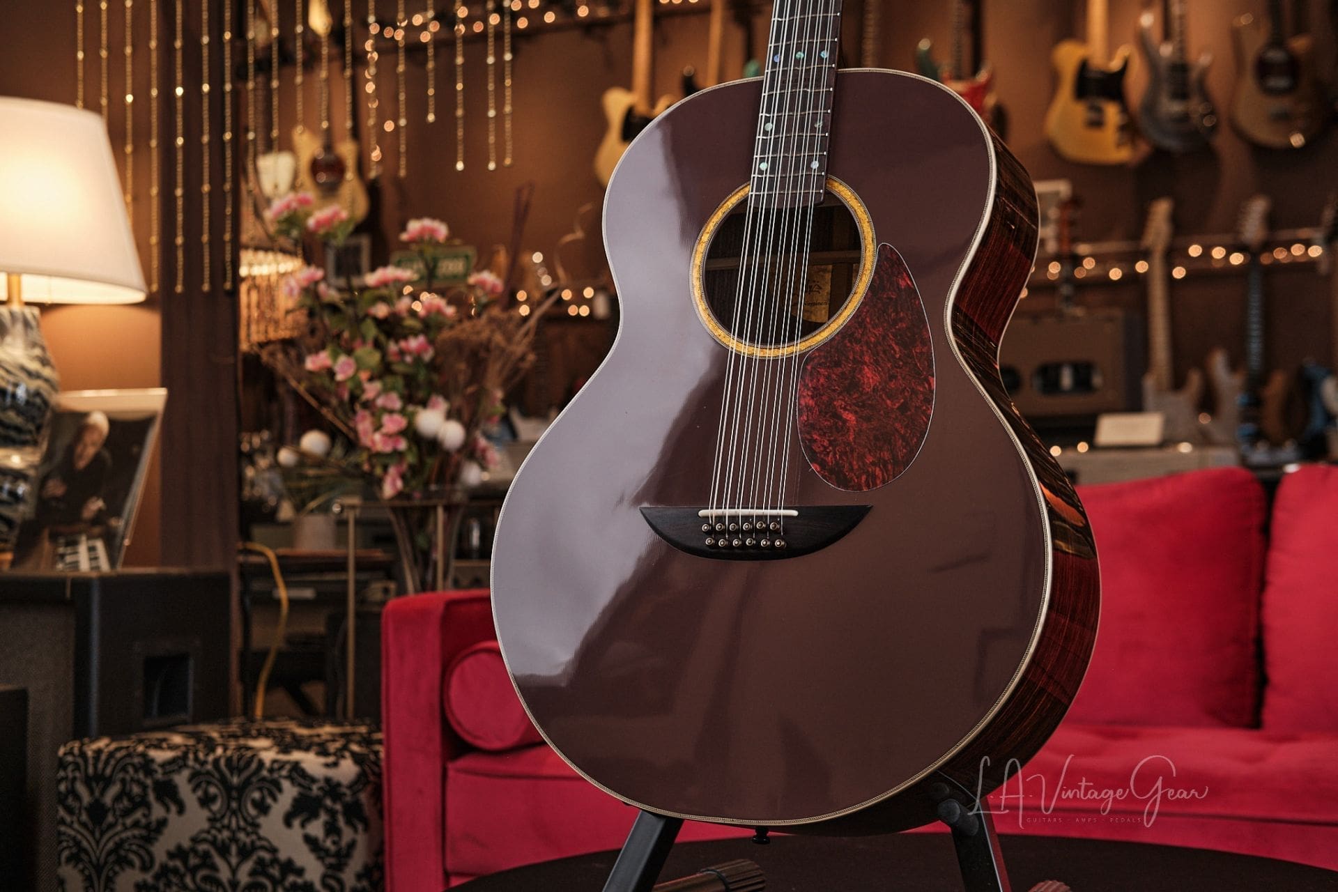 Versoul Buxom Minor 12 String Acoustic Guitar #0639 - With True Temperament Fingerboard! - Image 13