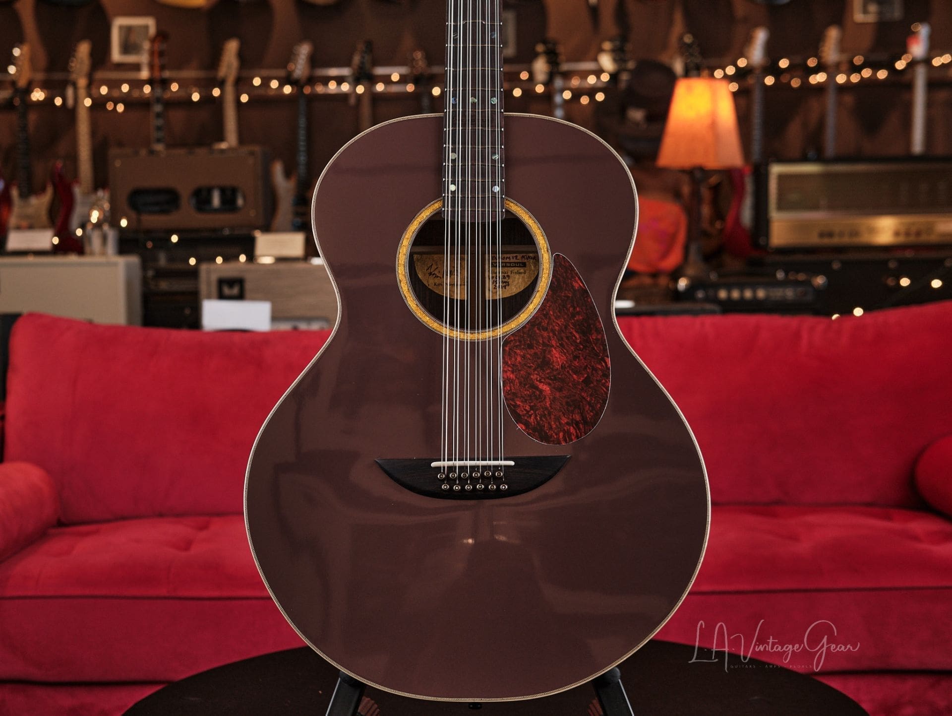 Versoul Buxom Minor 12 String Acoustic Guitar #0639 - With True Temperament Fingerboard! - Image 4