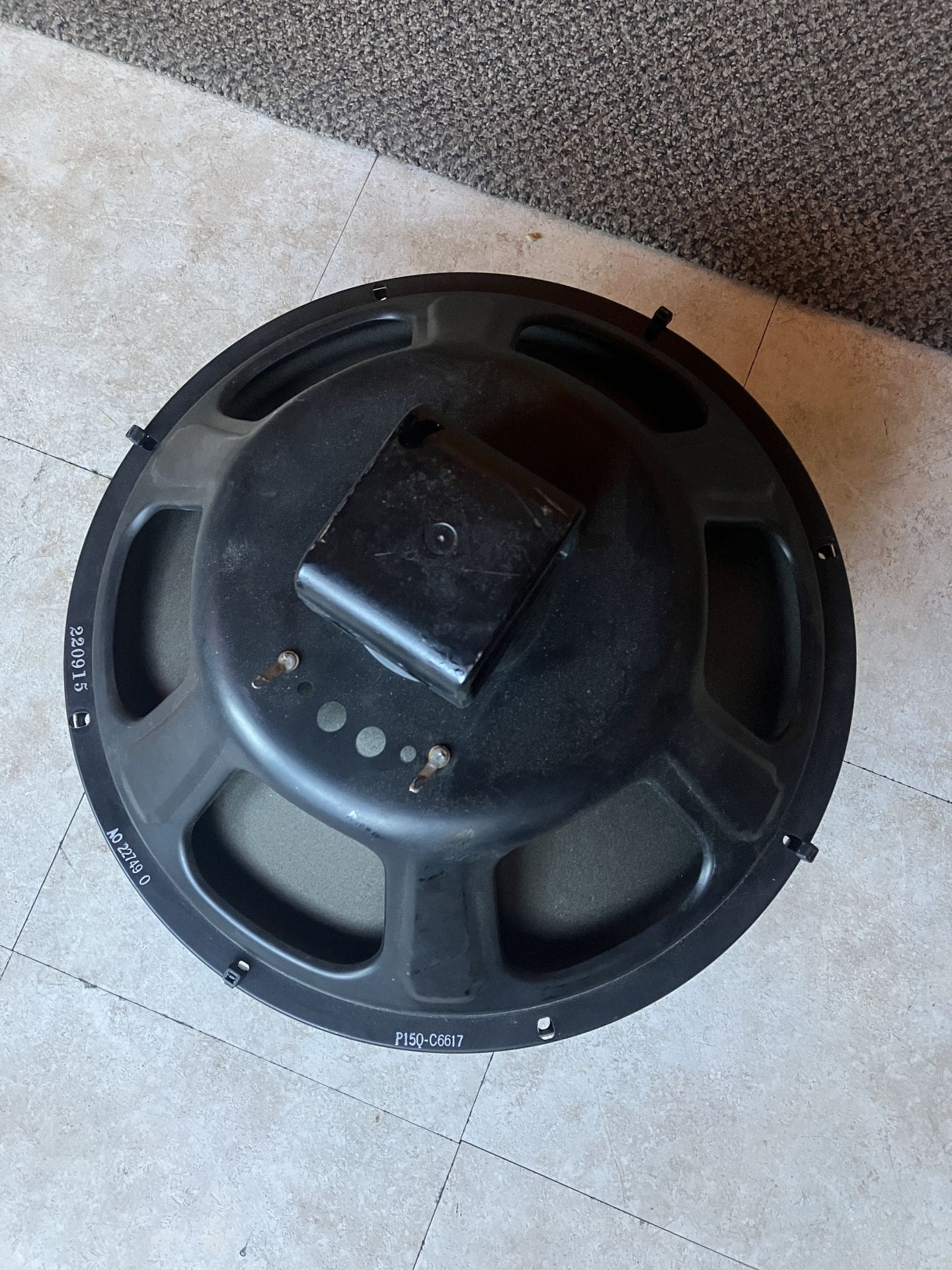 Pair of Vintage Jensen P15Q 15" 8ohm Speakers -- 1959 - Image 2