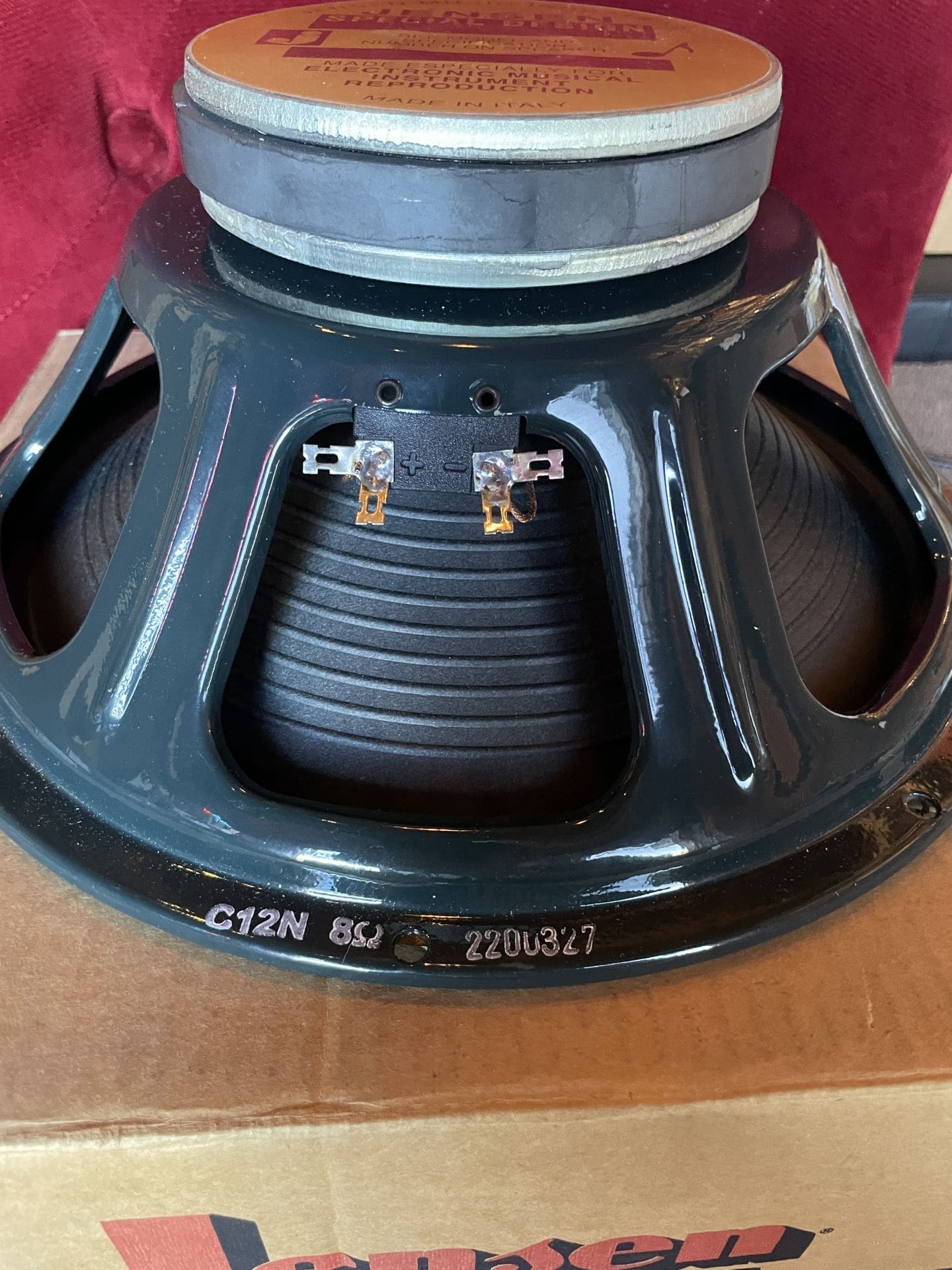 Jensen C12N Vintage Ceramic 12″ 50-Watt 8ohm Guitar Speaker – LA