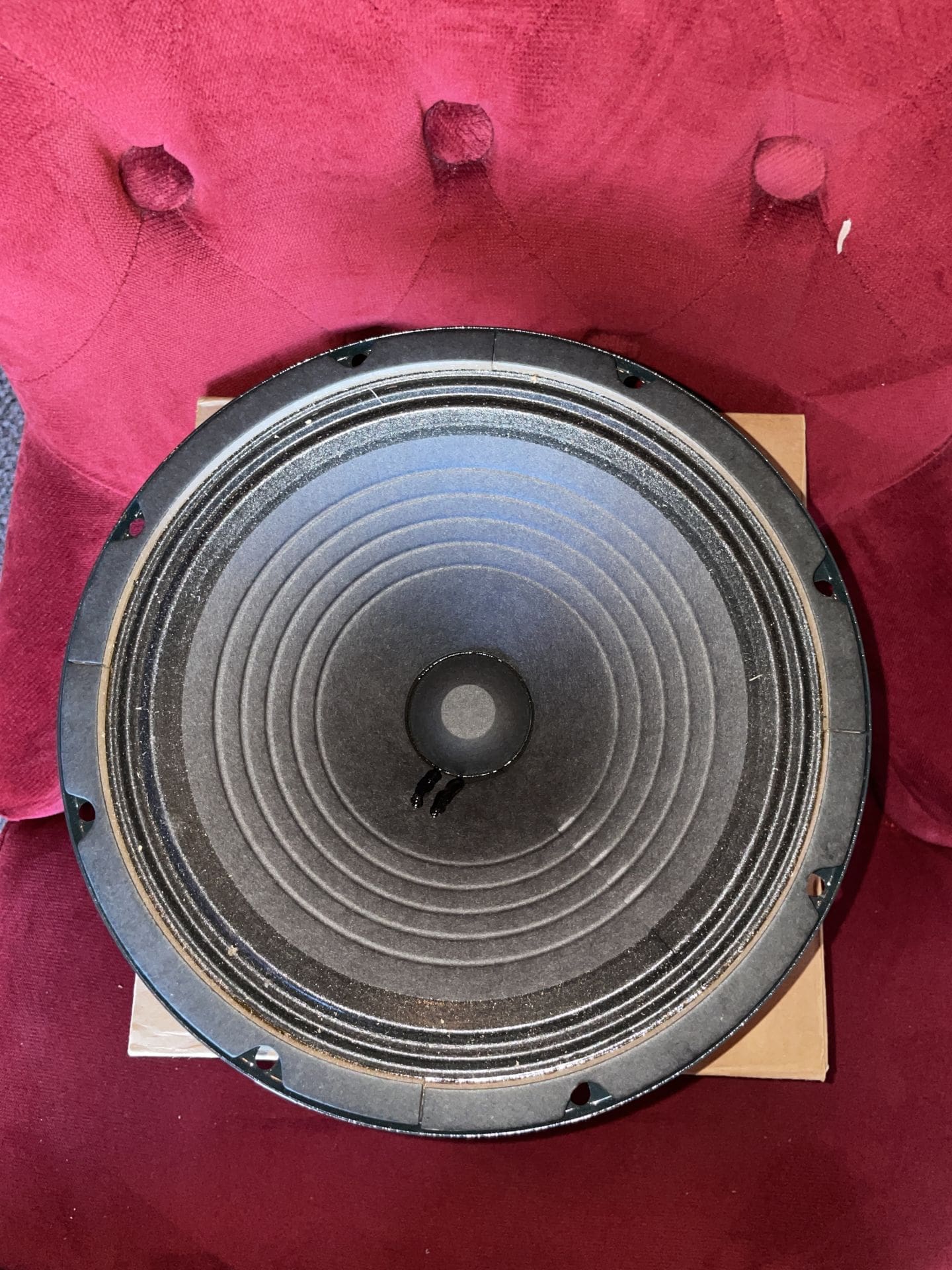 Jensen C10R Vintage Ceramic 10" 25-Watt 8ohm Guitar Speaker Green - Image 5