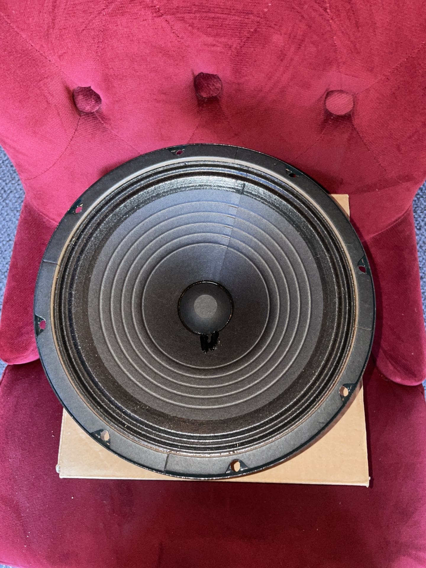 Jensen C10R Vintage Ceramic 10" 25-Watt 8ohm Green Guitar Speaker - Image 5