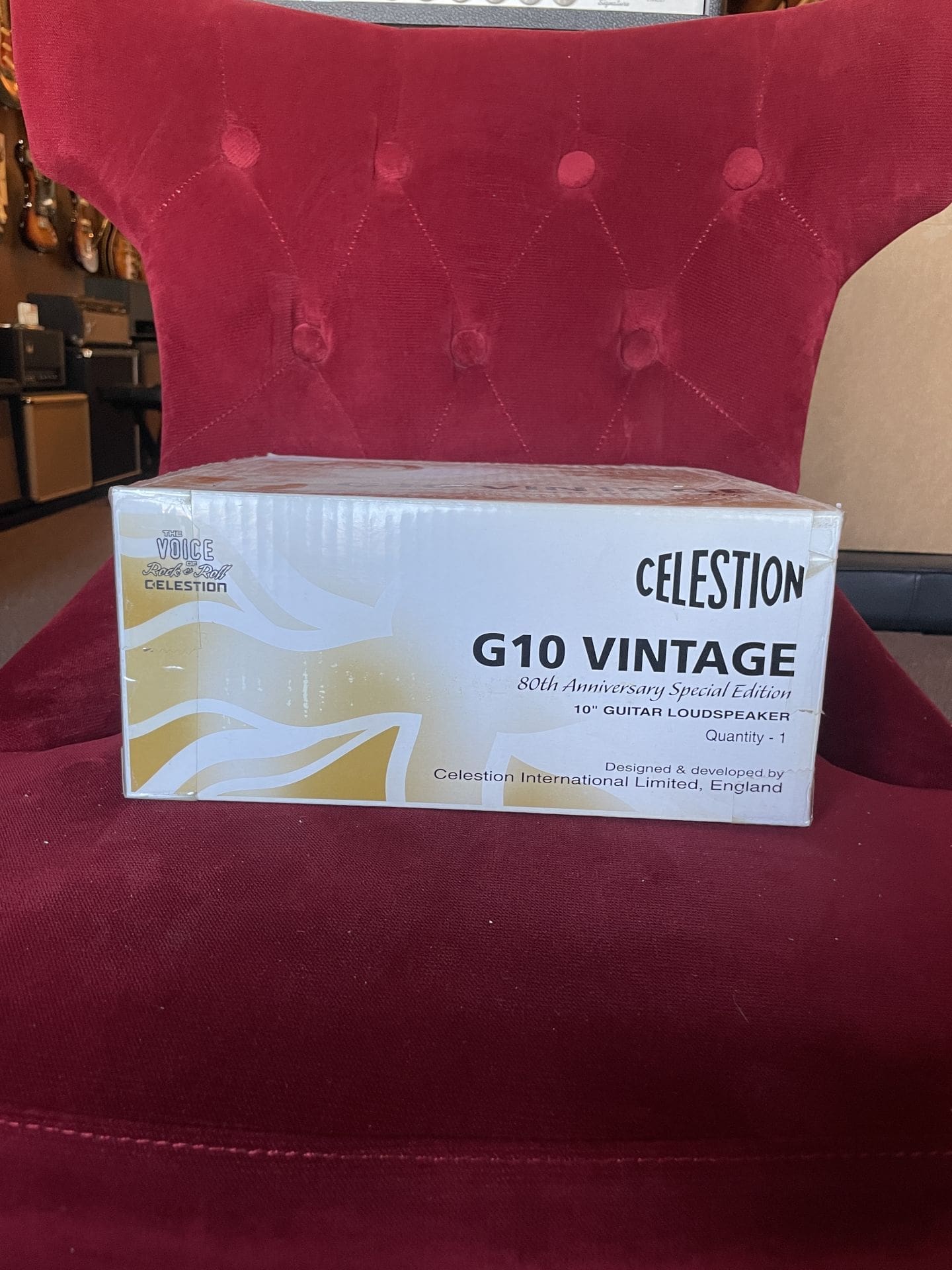 Celestion G10 Vintage 80th Anniversary Special 10" 8ohm Silver - Image 2