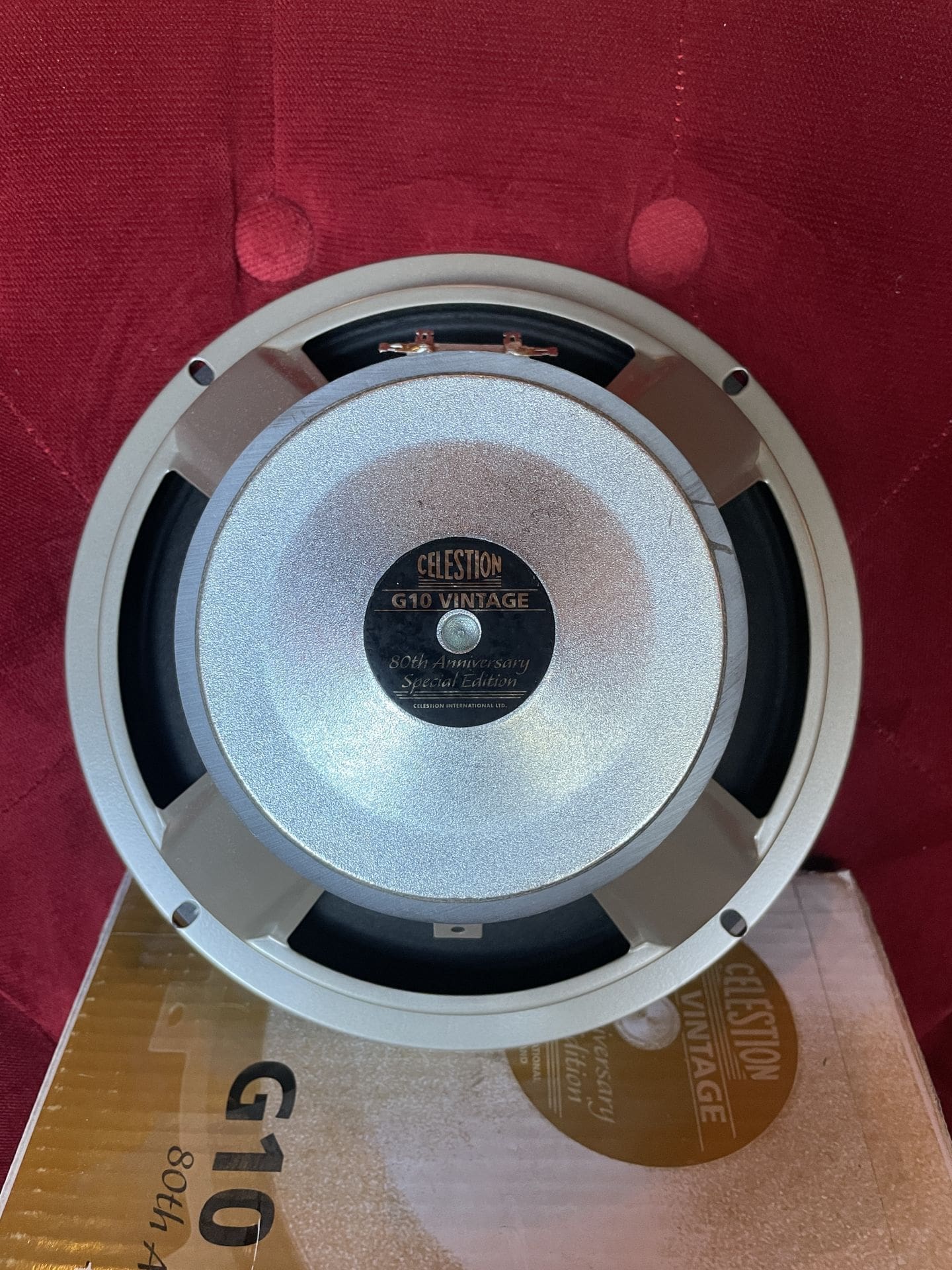 Celestion G10 Vintage 80th Anniversary Special 10" 8ohm Silver