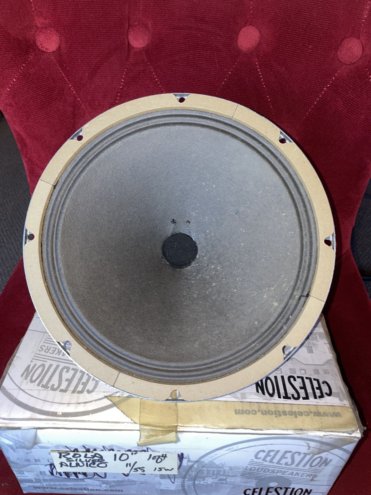 x4 Rola Alnico 60s 10" Guitar Speaker - 8 ohm Jensen - Image 5