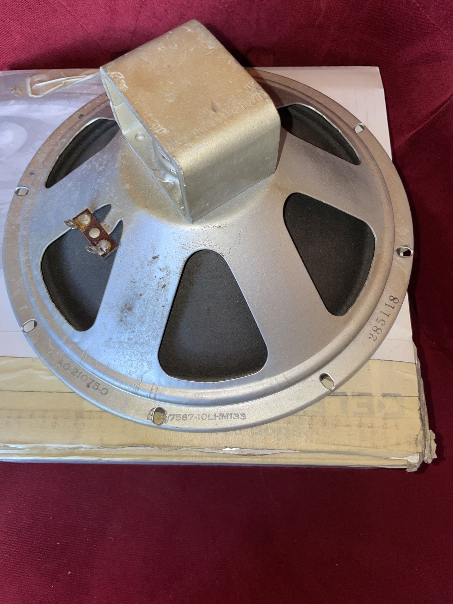 x4 Rola Alnico 60s 10" Guitar Speaker - 8 ohm Jensen - Image 9