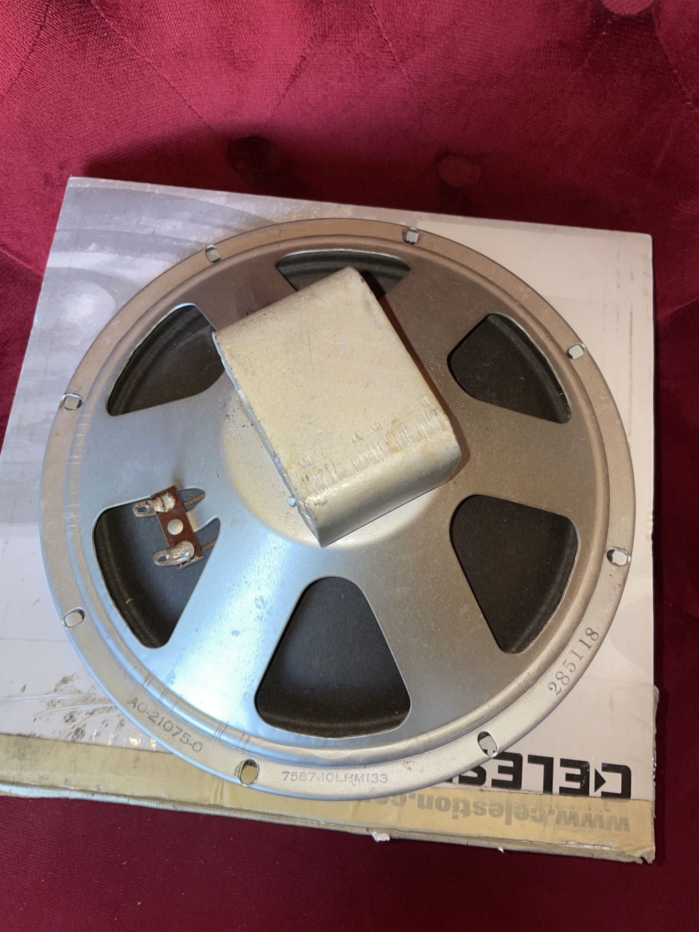 x4 Rola Alnico 60s 10" Guitar Speaker - 8 ohm Jensen - Image 14
