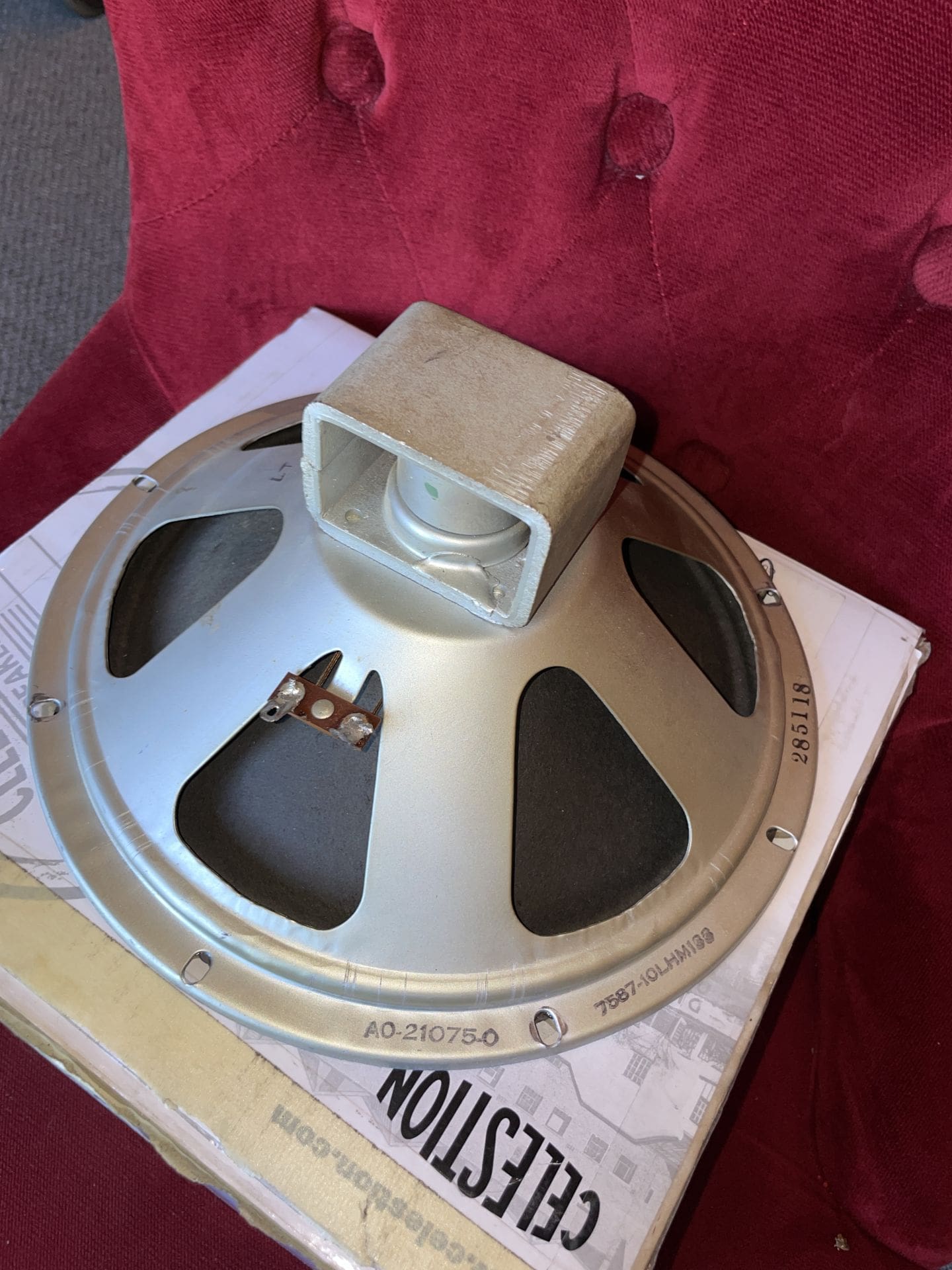 x4 Rola Alnico 60s 10" Guitar Speaker - 8 ohm Jensen - Image 21