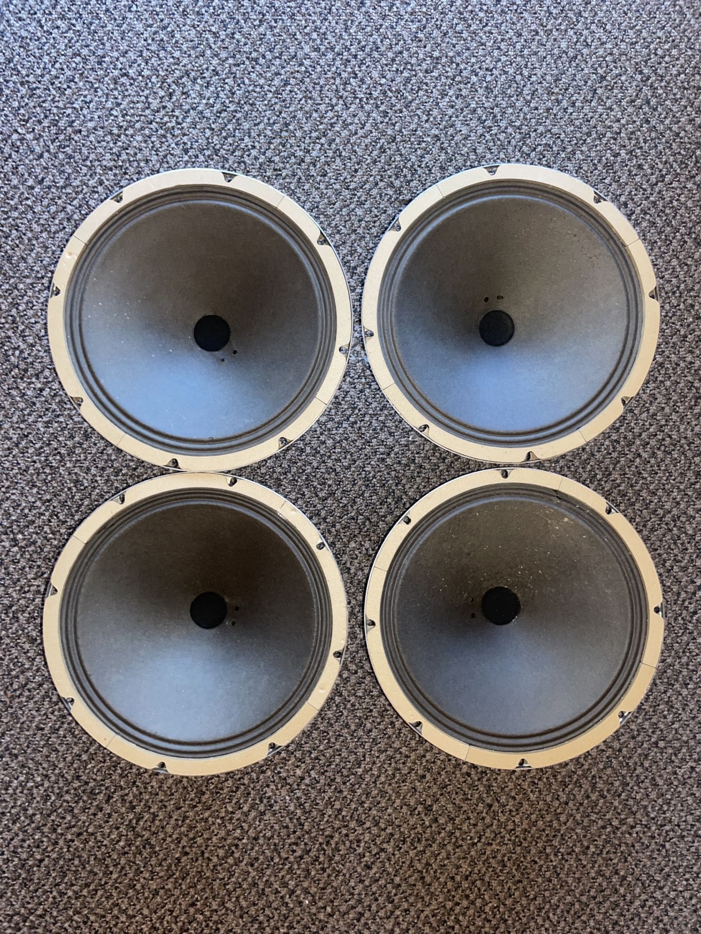 x4 Rola Alnico 60s 10" Guitar Speaker - 8 ohm Jensen - Image 24