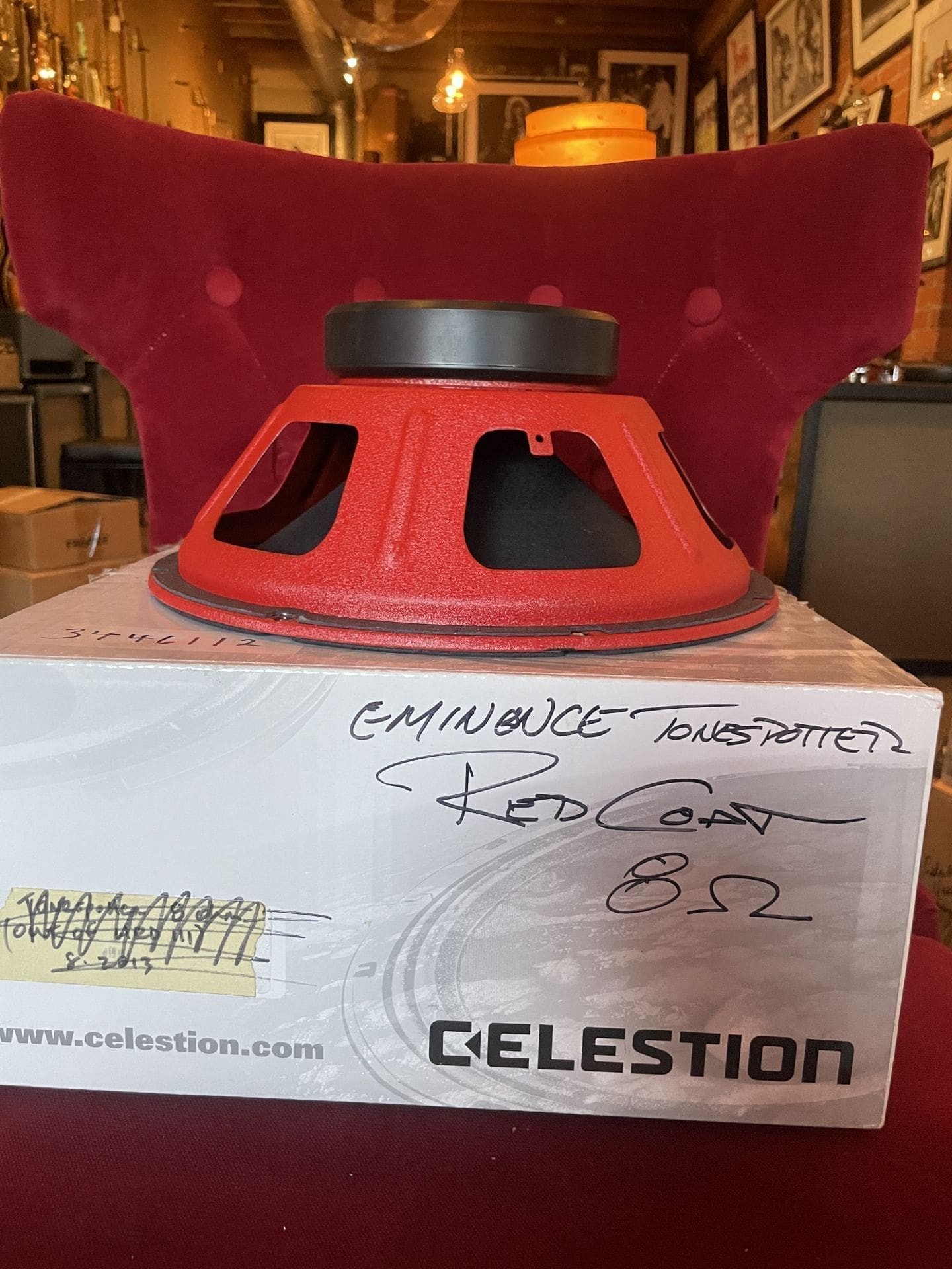 Eminence Red Coat -- The Tonespotter -- 75watt 8ohm 12" - Image 2