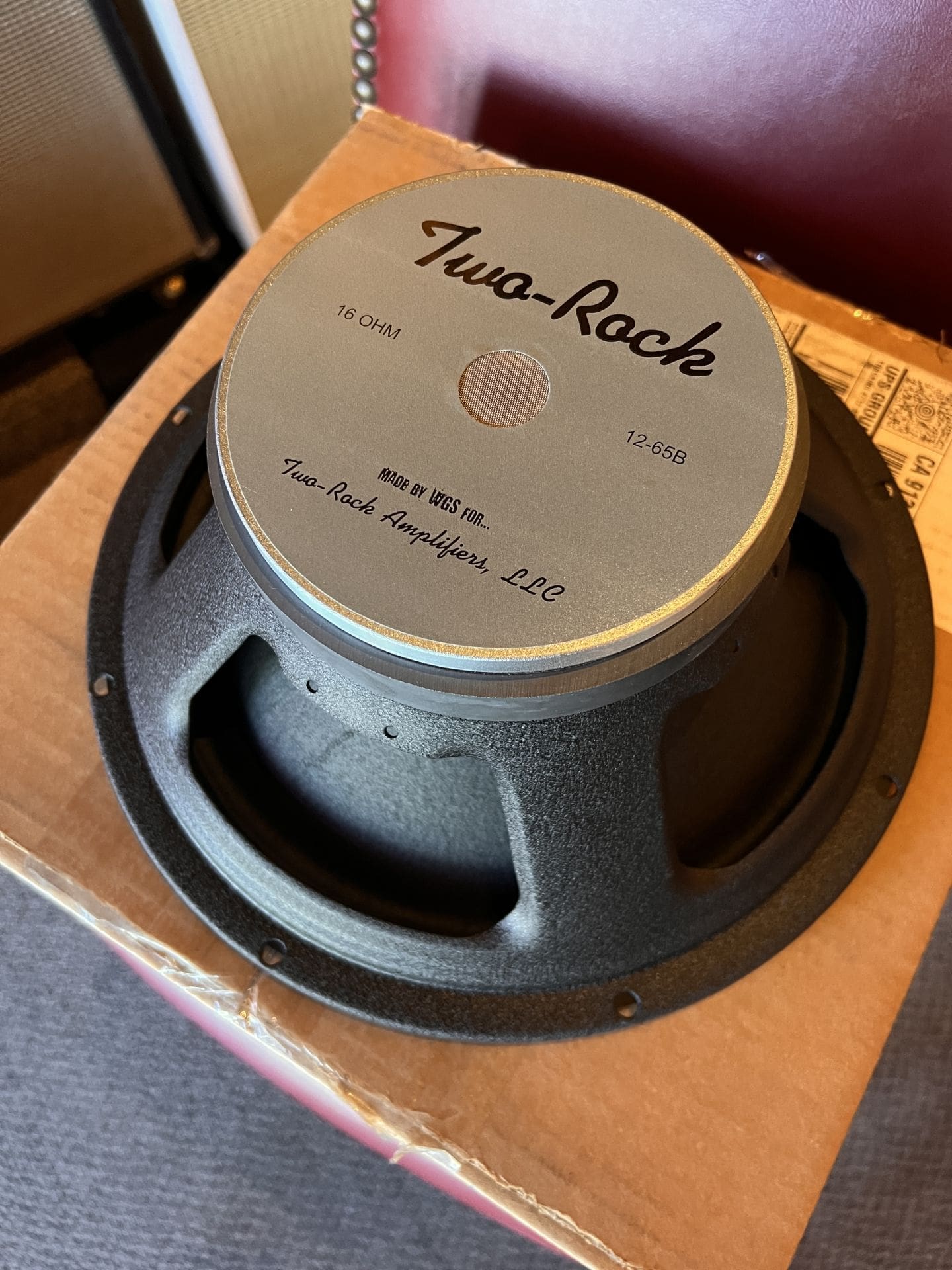 Warehouse/TwoRock 12-65 B -- 16ohm 12" Speaker 2 of 2 - Image 4