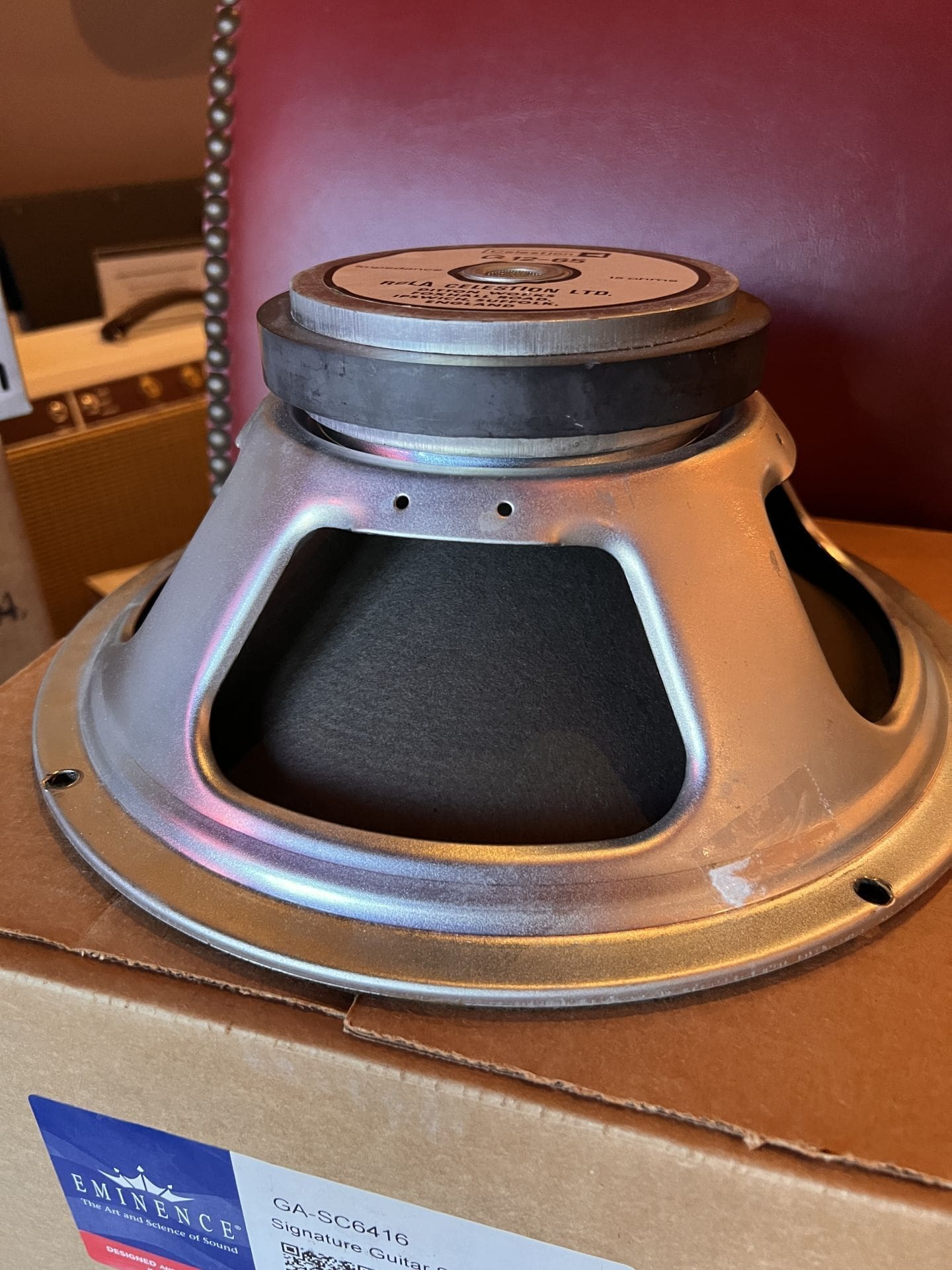 Celestion G12 65 — 16ohm 12″ — 1983 – LA Vintage Gear