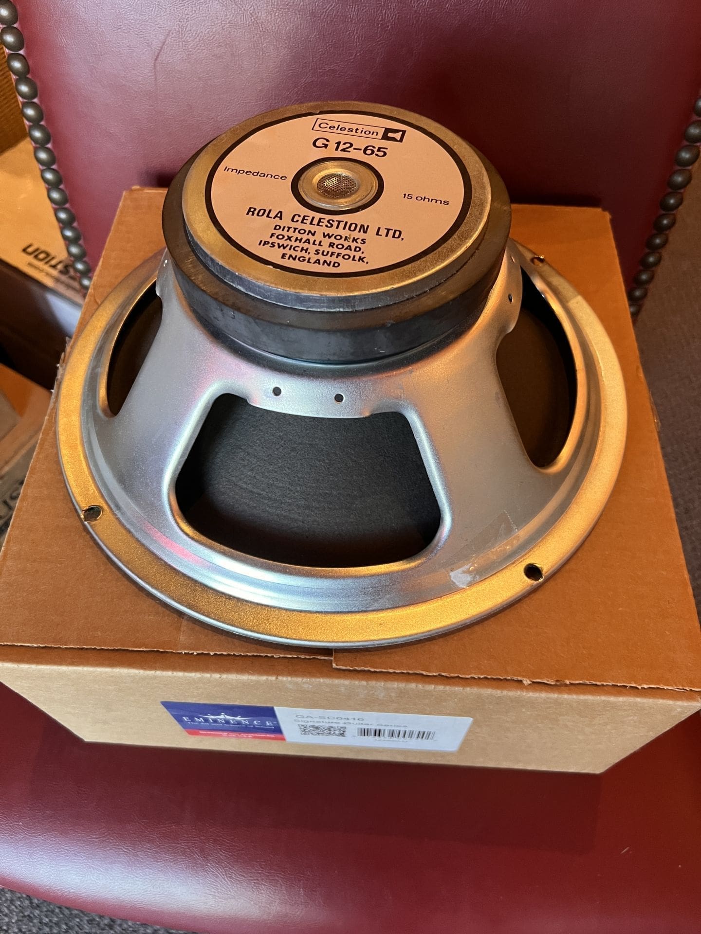 Celestion G12 65 — 16ohm 12″ — 1983 – LA Vintage Gear