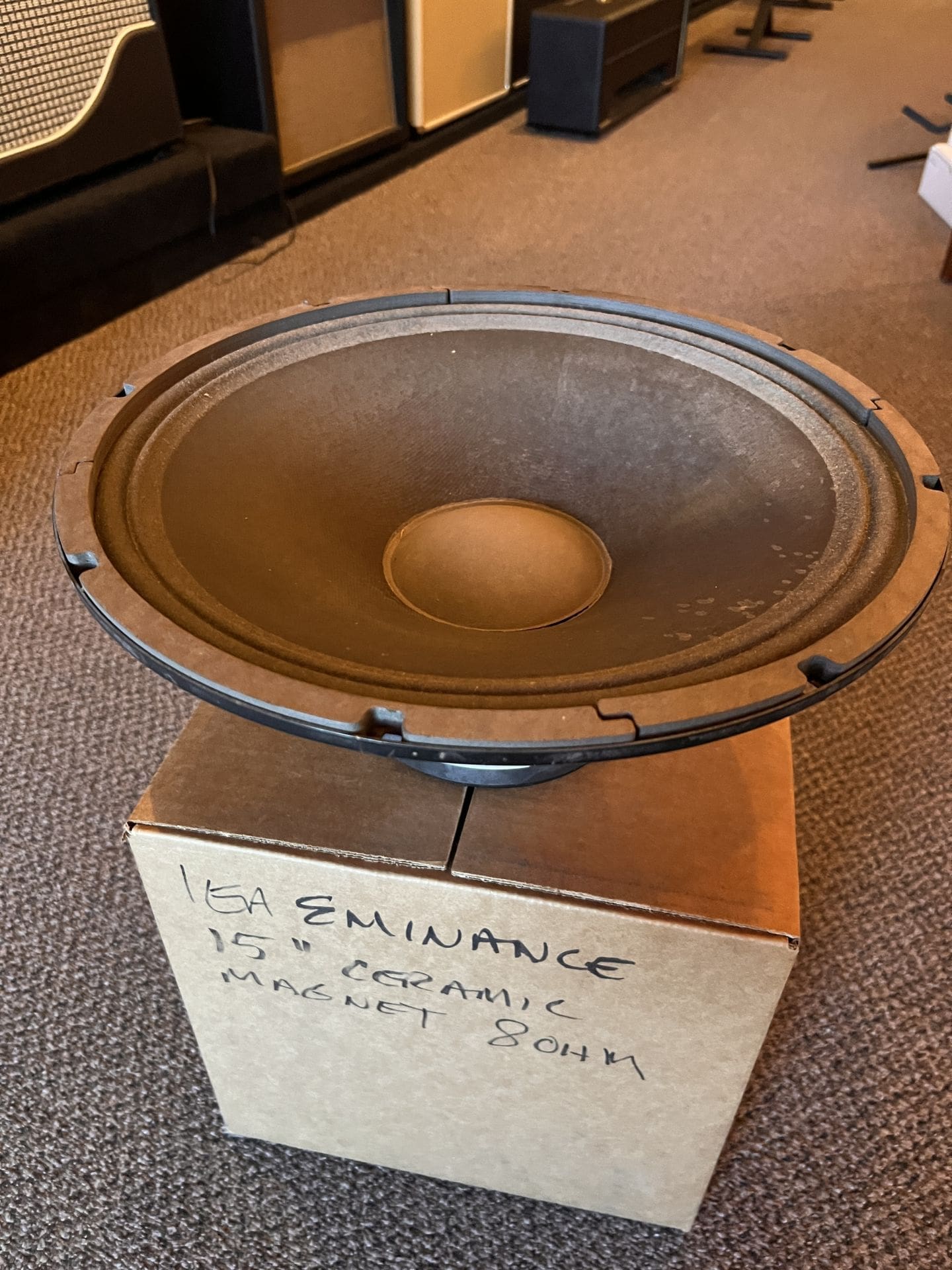 1998 Eminence 15" Ceramic Speaker - 8 Ohms - Image 2