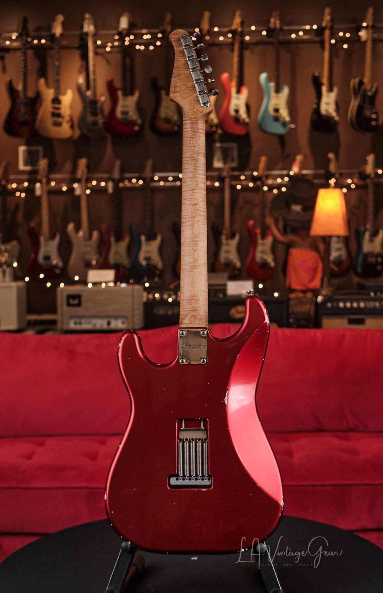 Xotic XSC-2 S-Style Relic'd Electric Guitar – Candy Apple Red