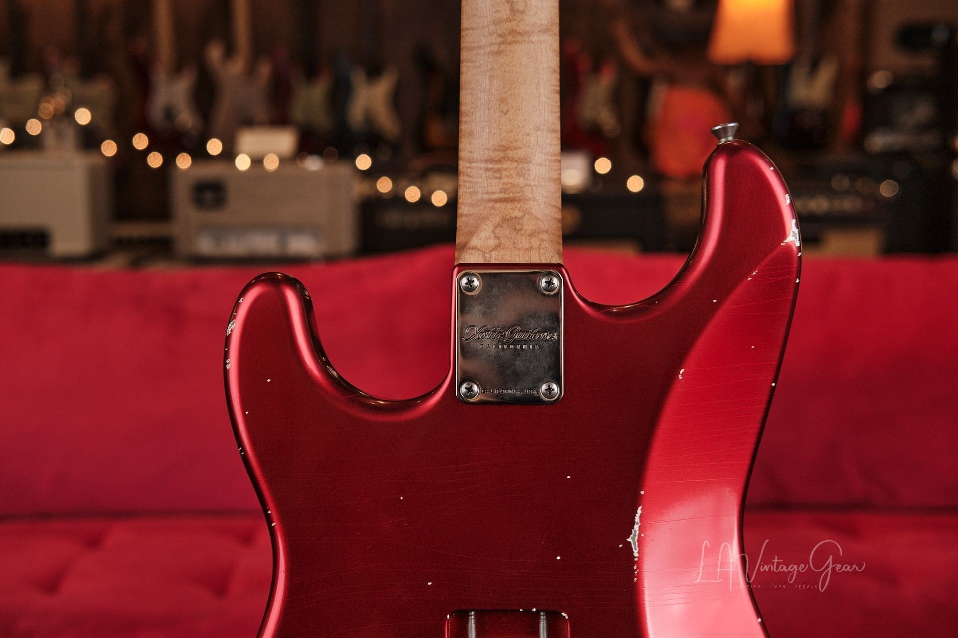 Xotic XSC-2 S-Style Relic'd Electric Guitar – Candy Apple Red