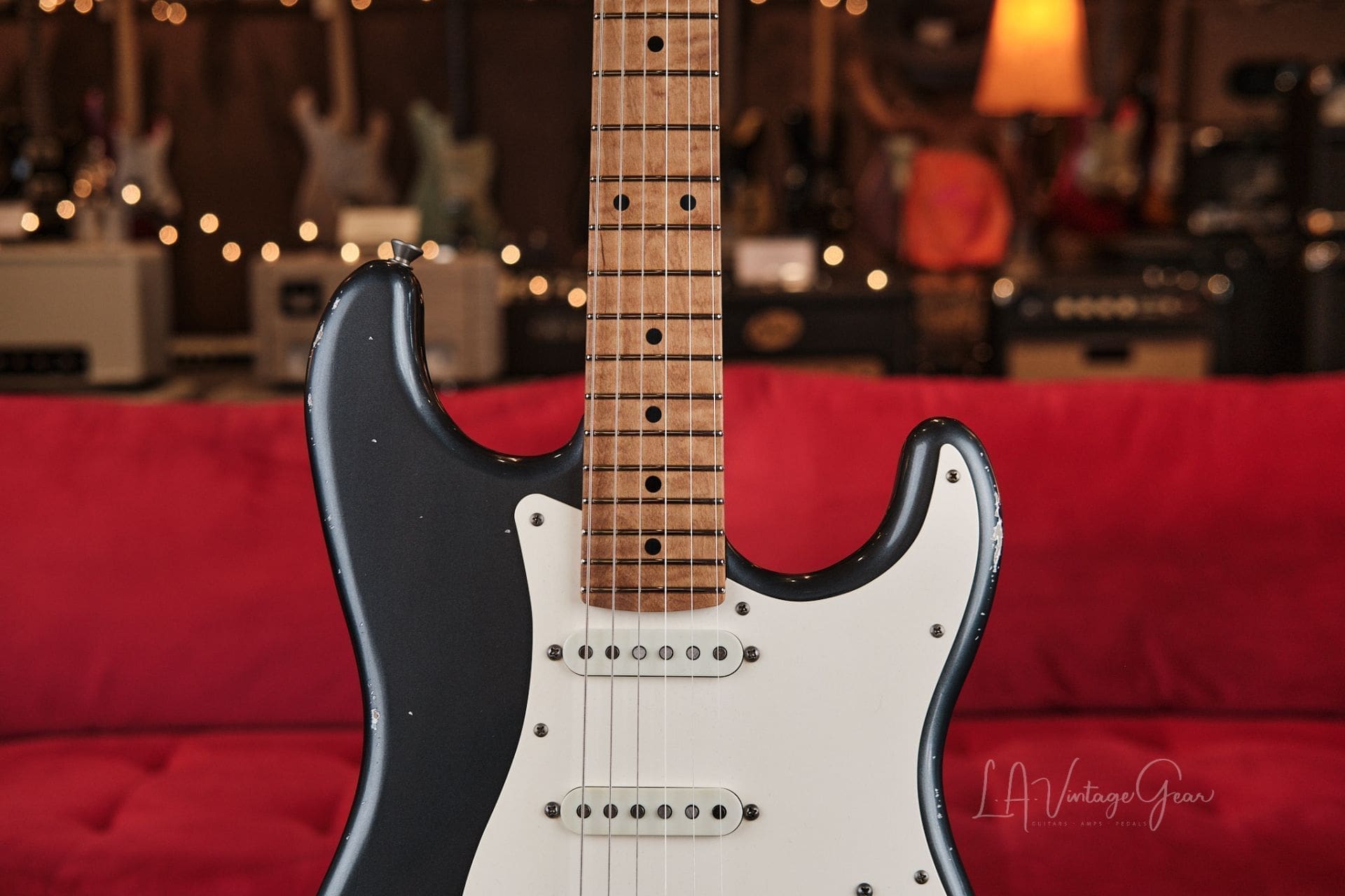 Xotic XSC-1 S-Style Relic'd Electric Guitar – Charcoal Frost