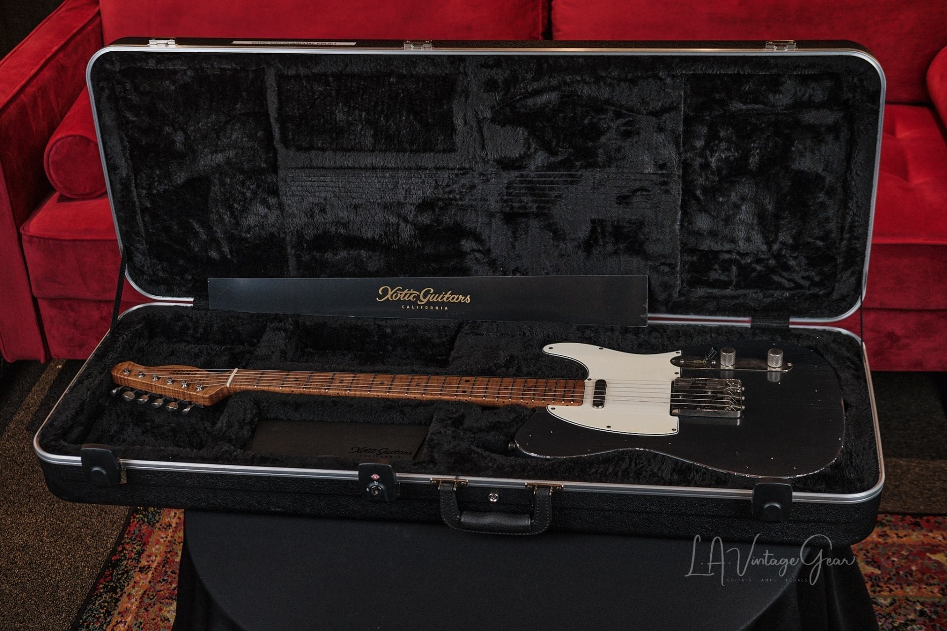 Xotic XTC-1 T-Style Relic’d Electric Guitar – Charcoal Frost Finish #3710- One of Ten We Just Got In! - Image 12
