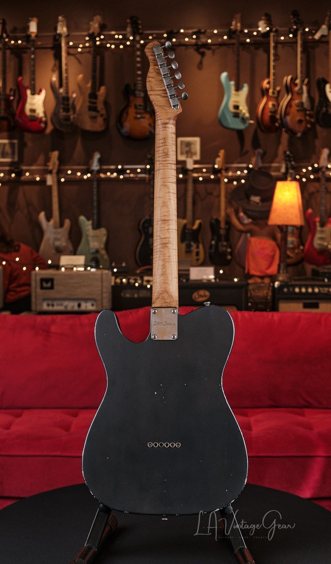 Xotic XTC-1 T-Style Relic’d Electric Guitar – Charcoal Frost Finish #3710- One of Ten We Just Got In! - Image 7