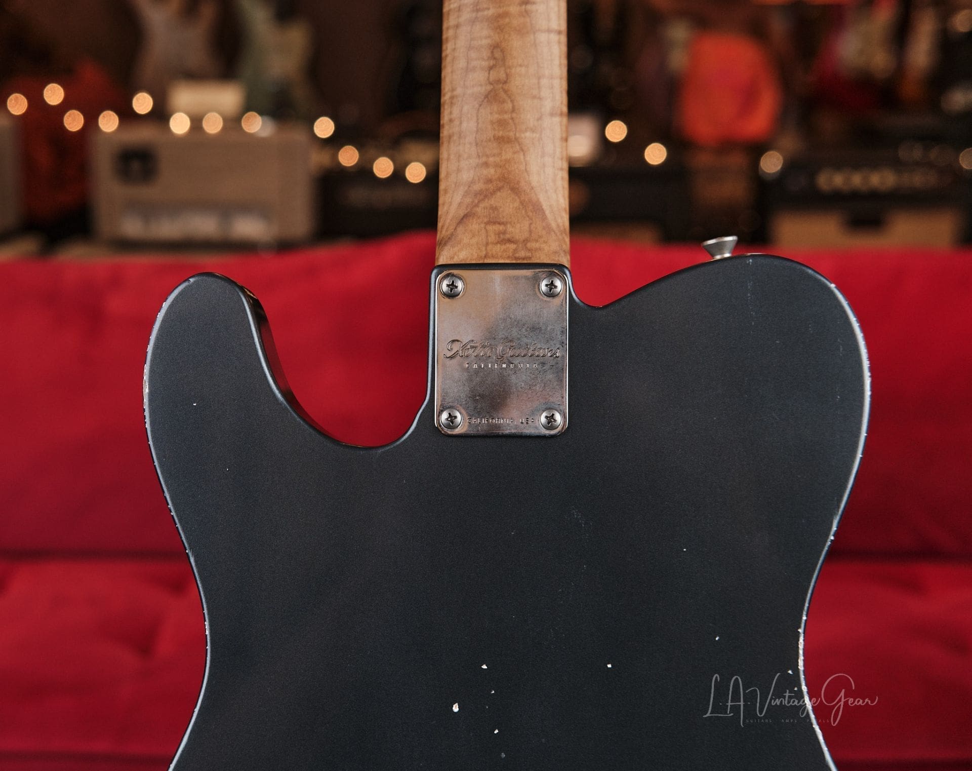 Xotic XTC-1 T-Style Relic’d Electric Guitar – Charcoal Frost Finish #3710- One of Ten We Just Got In! - Image 9