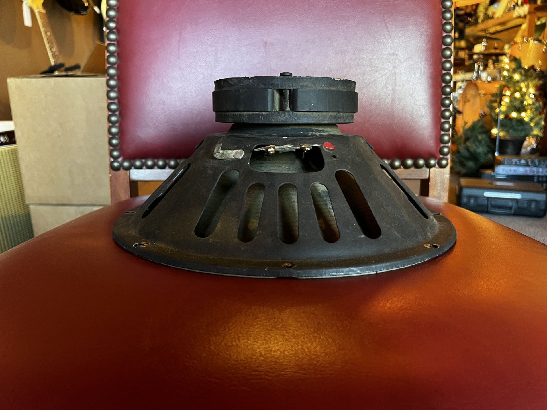 1960's Fender Blue Label Speaker - Recone - Image 5