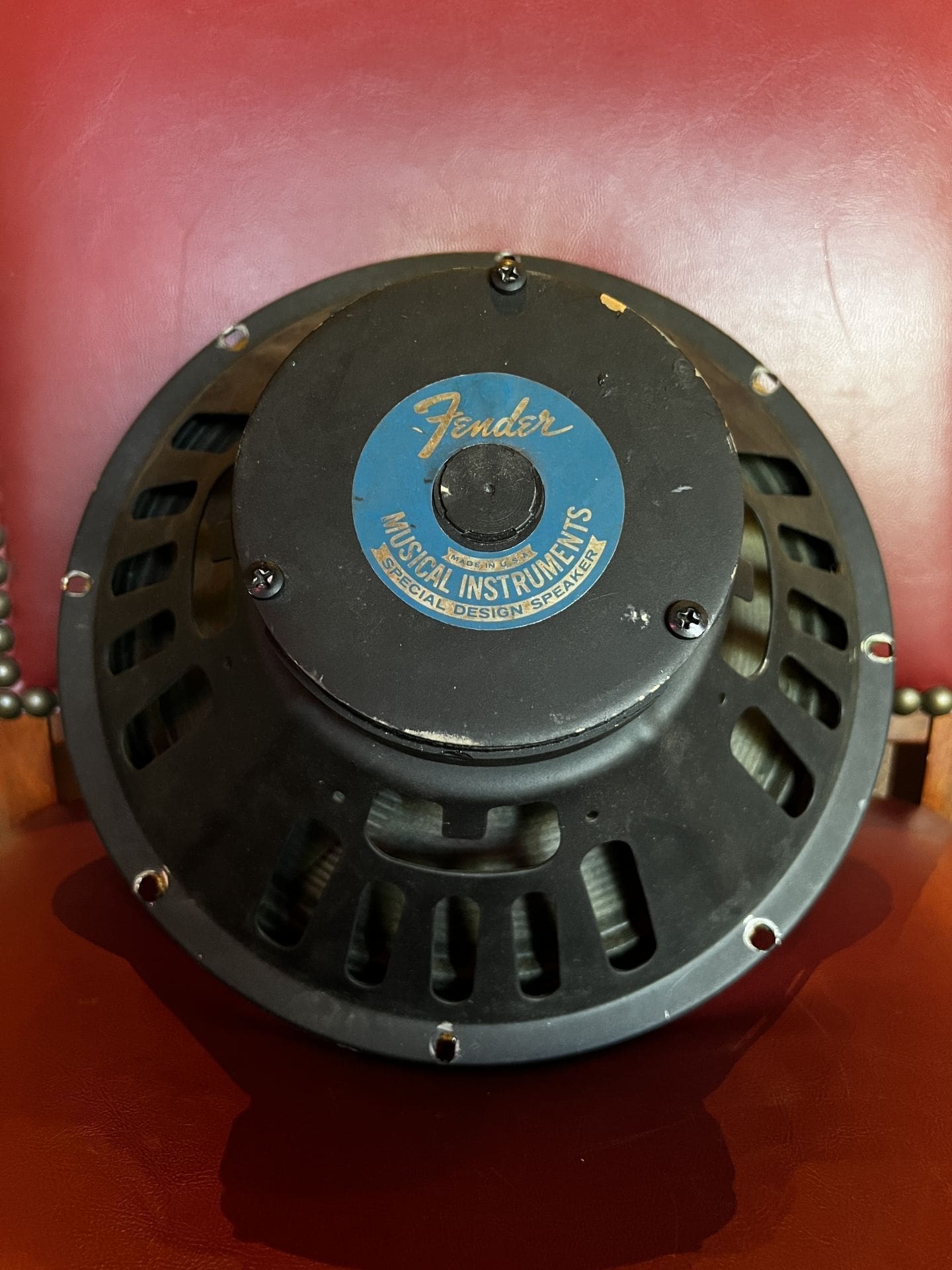 1960's Fender Blue Label Speaker - Recone