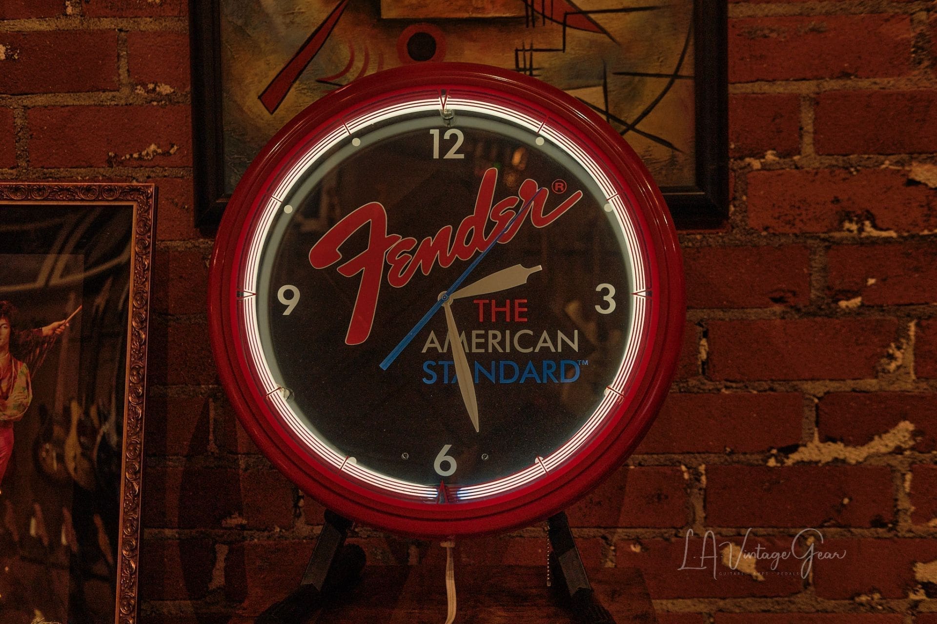 Fender "The American Standard" Dealer Clock