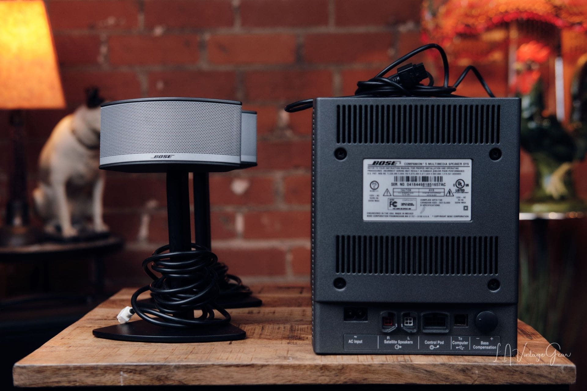 BOSE Companion® 5 multimedia speaker system – LA Vintage Gear