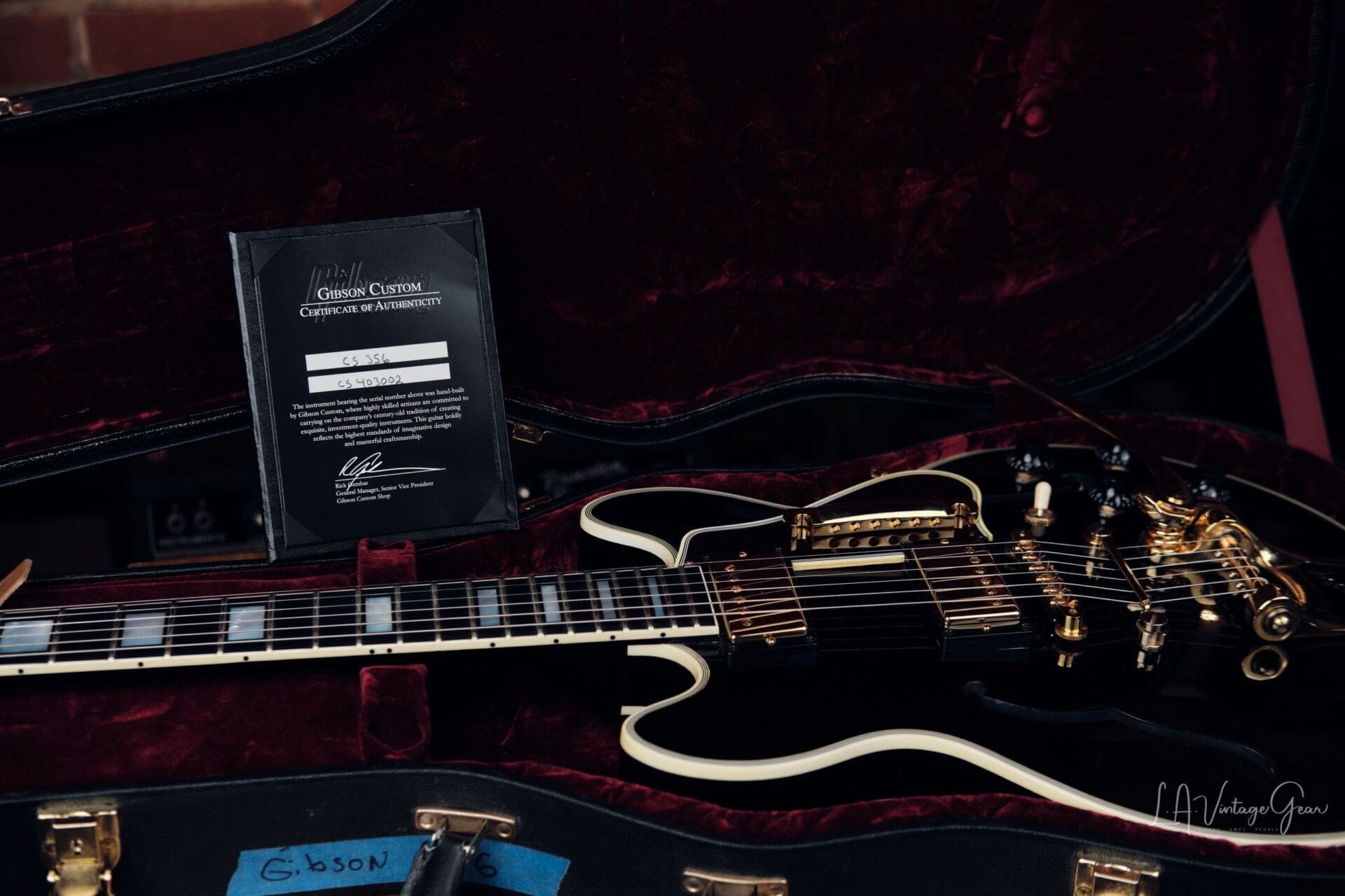 2014 Gibson Custom Shop CS-356 - Great Small Body Semi-Hollow Gibson! - Image 12