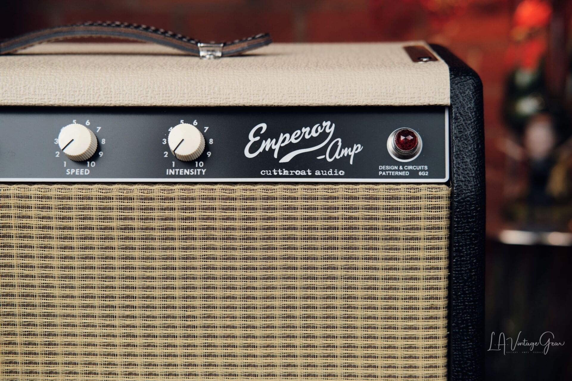 Cutthroat Audio "Emperor" 1x10 16 Watt Guitar Combo Amplifier - an Homage to the 6G2 Brown Princeton! - Image 4