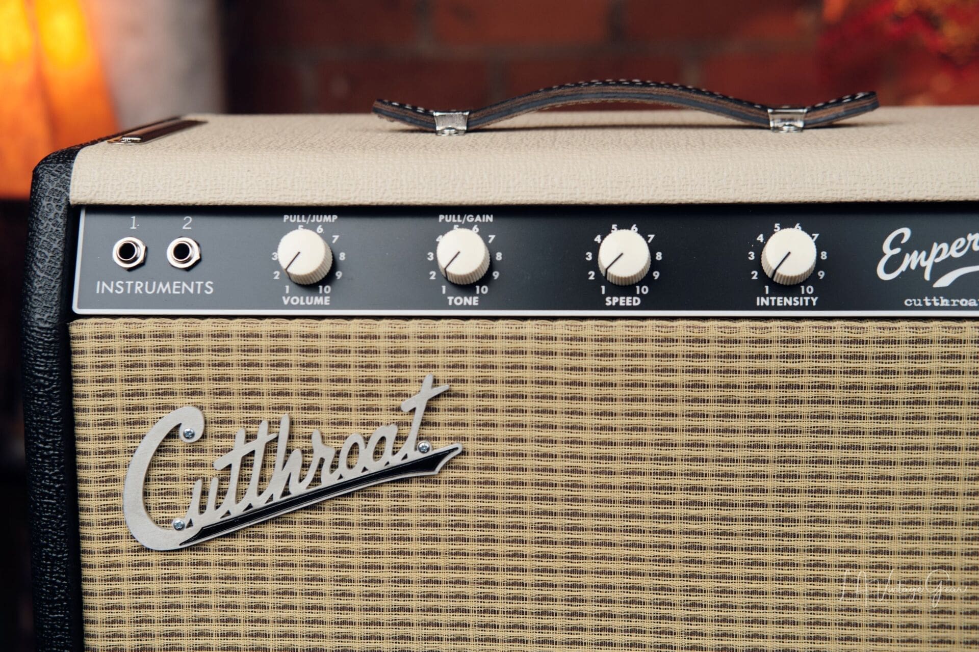 Cutthroat Audio "Emperor" 1x10 16 Watt Guitar Combo Amplifier - an Homage to the 6G2 Brown Princeton! - Image 3