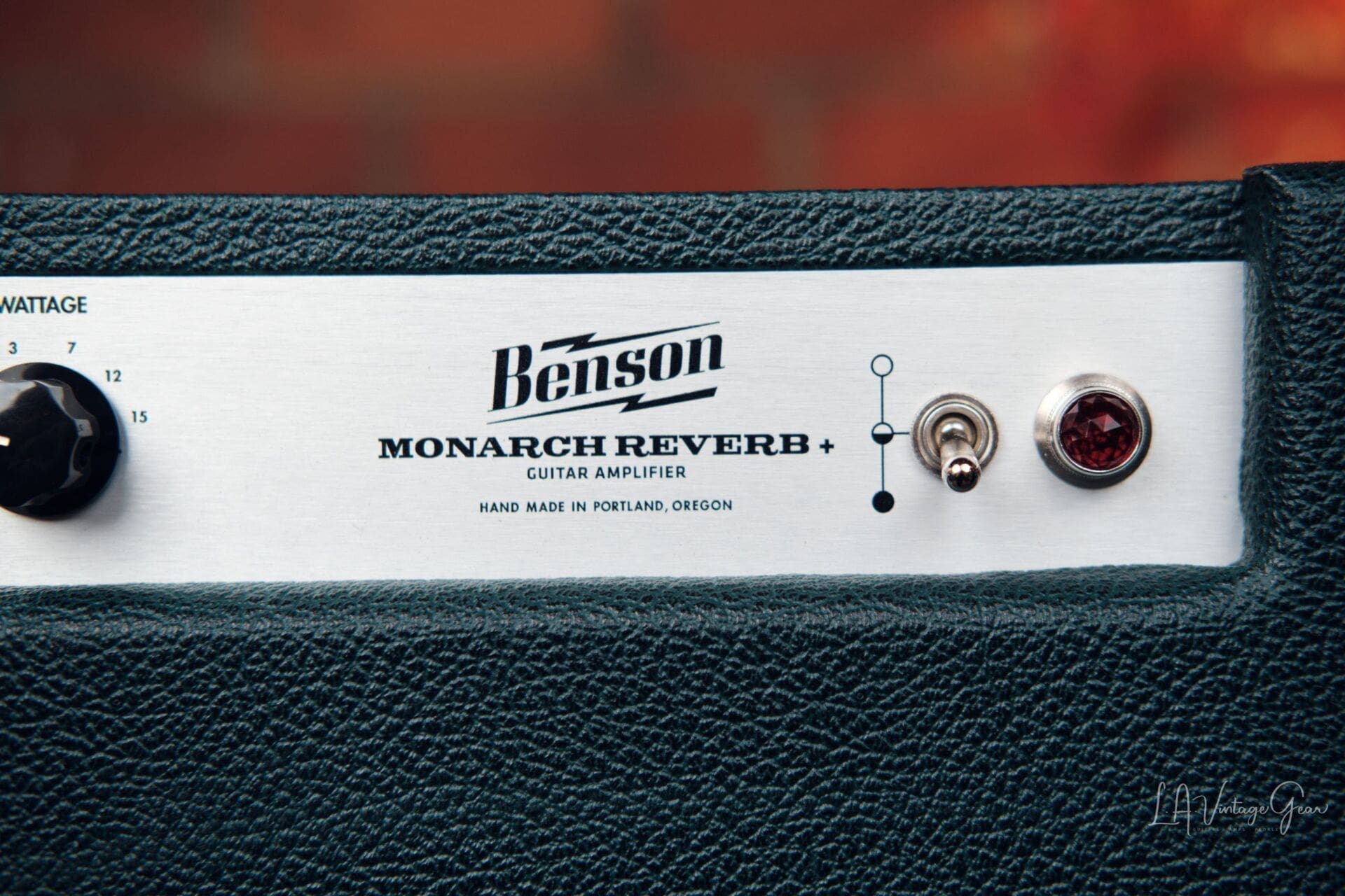 Benson Monarch Reverb Plus - Amazing 15 Watt Combo! - Image 3