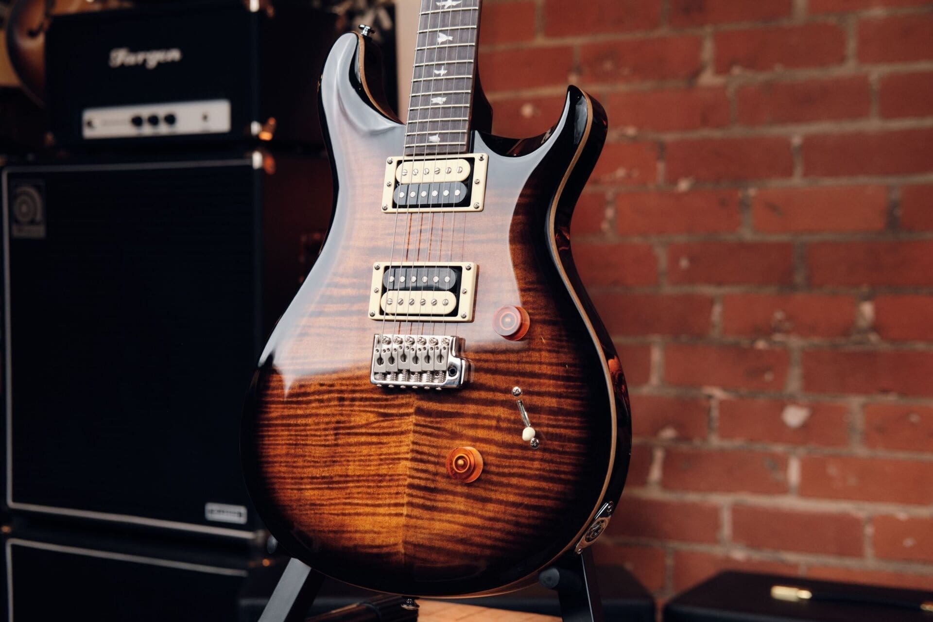 PRS SE Custom 24 - In A Black Gold Finish! - Image 6