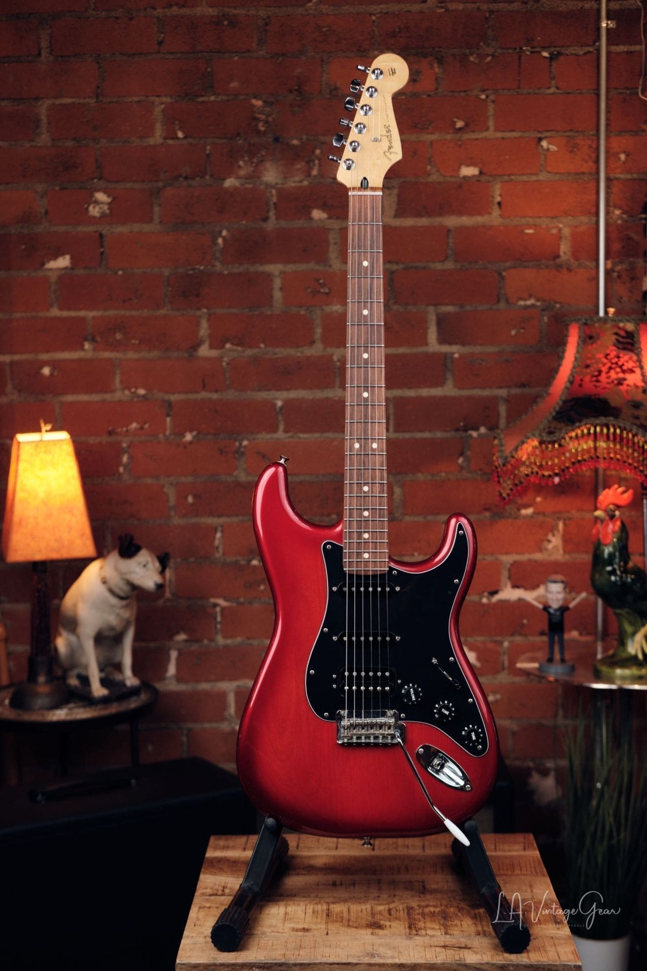 2021 Fender Player Stratocaster HSS - In Candy Red Burst!