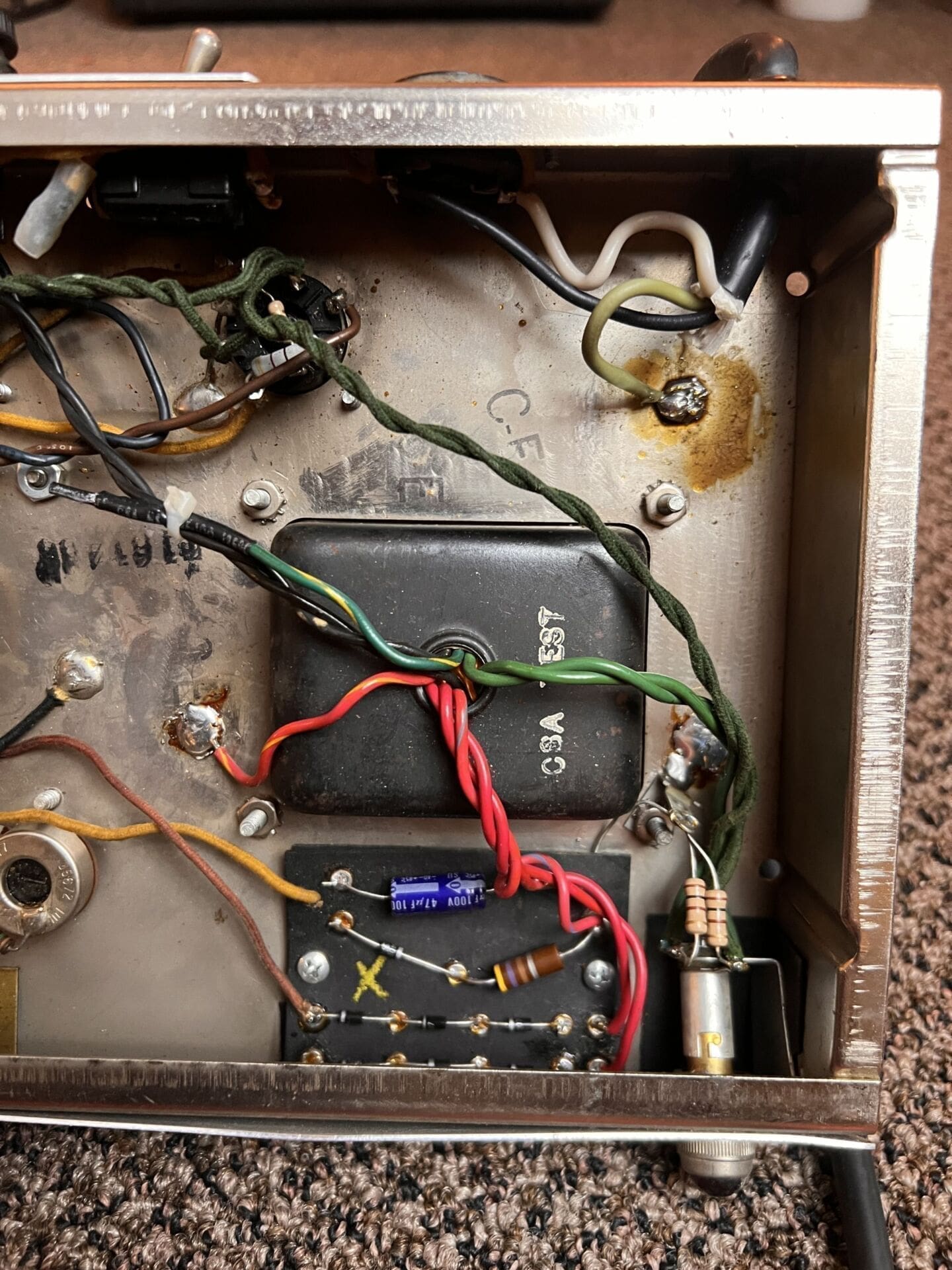 1966 Fender Bassman AB165 Head - Classic Fender Tones - Image 6