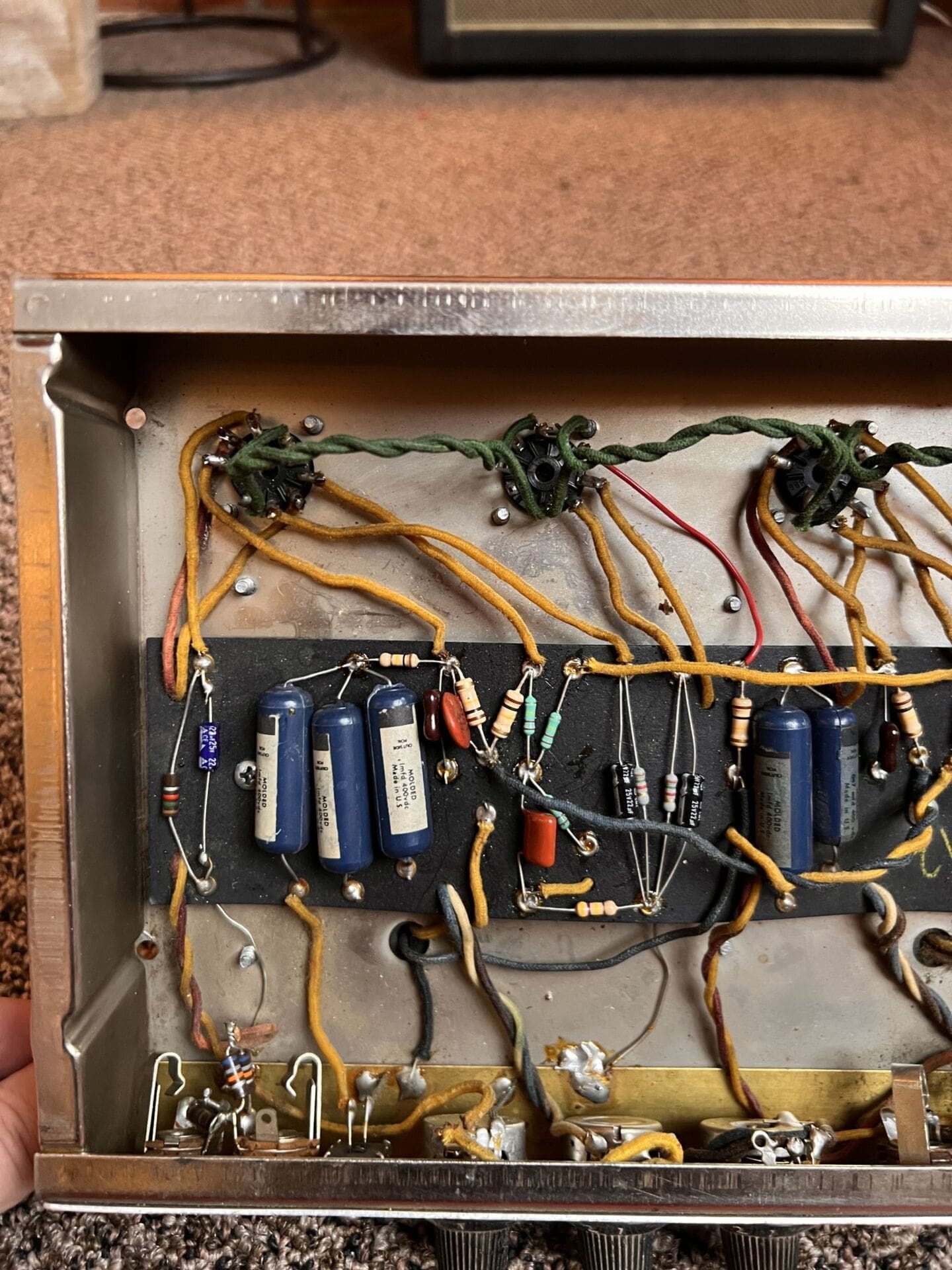 1966 Fender Bassman AB165 Head - Classic Fender Tones - Image 3