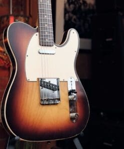 Mario Martin "Model T" Electric Guitar - Double Bound 3 Tone Sunburst & Fralin Pickups! - Image 2