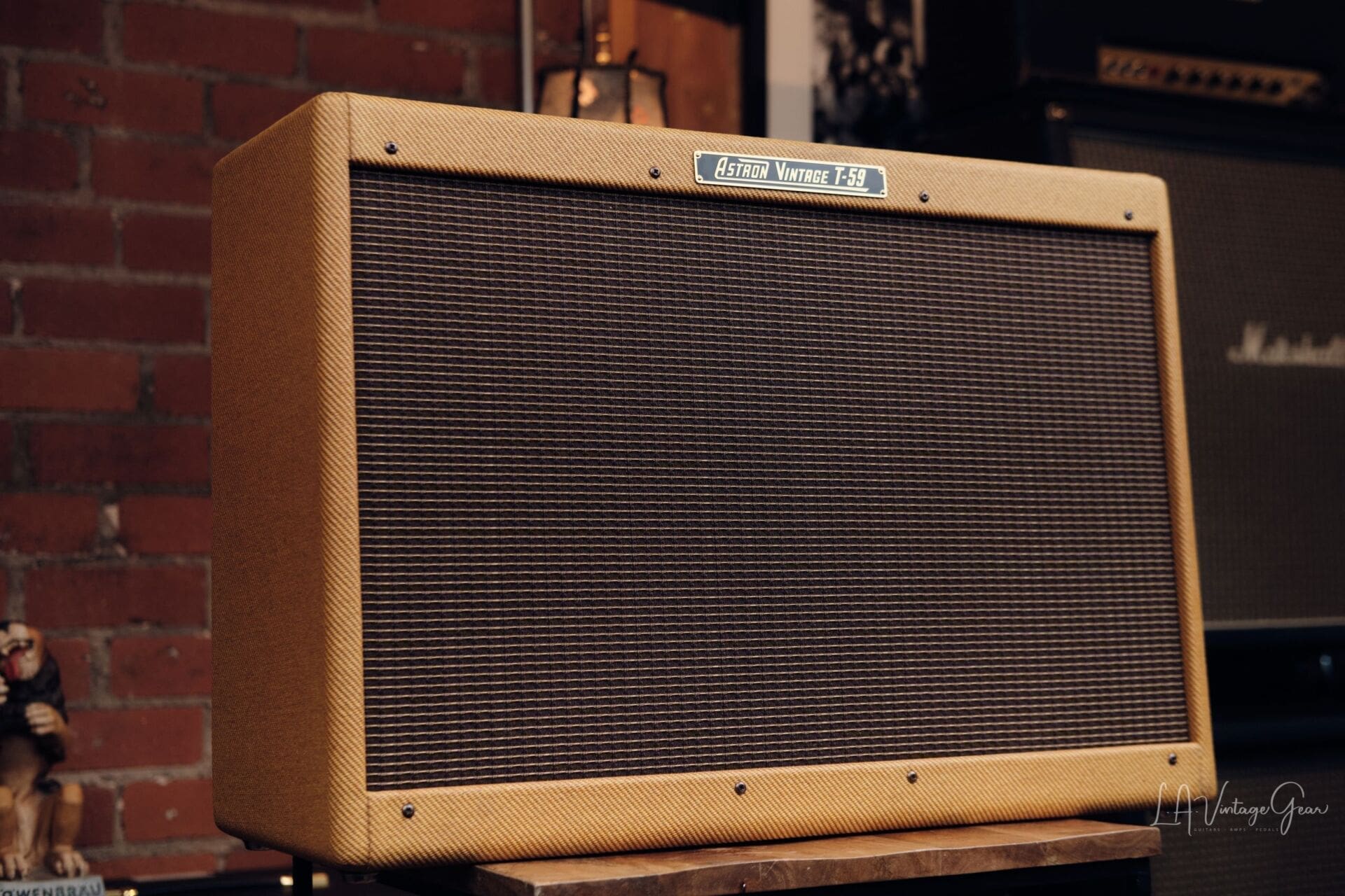 Astron Vintage T-59 Combo Amp - Mesmerizing Tweed Twin Tone!