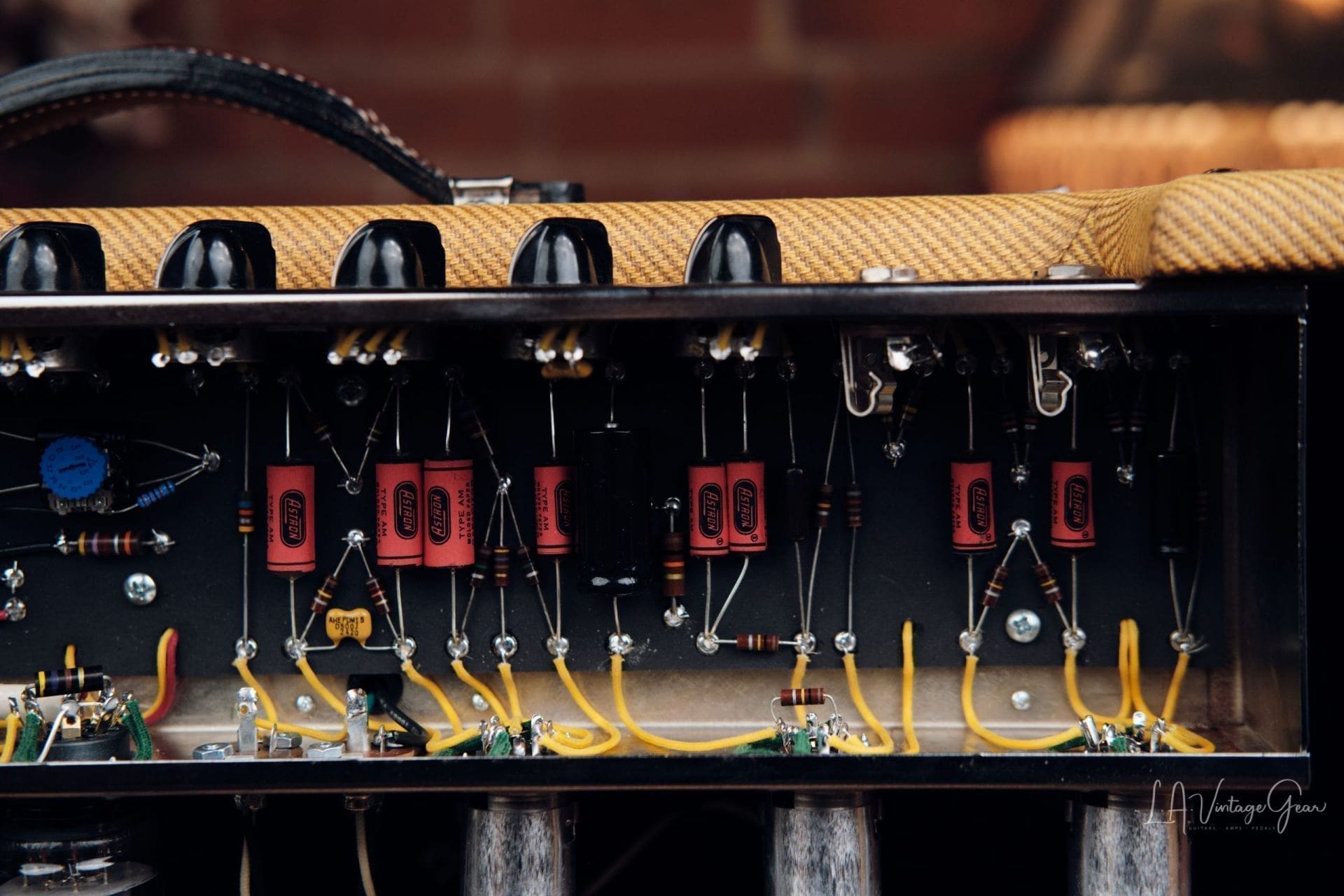 Astron Vintage T-59 Combo Amp - Mesmerizing Tweed Twin Tone! - Image 8