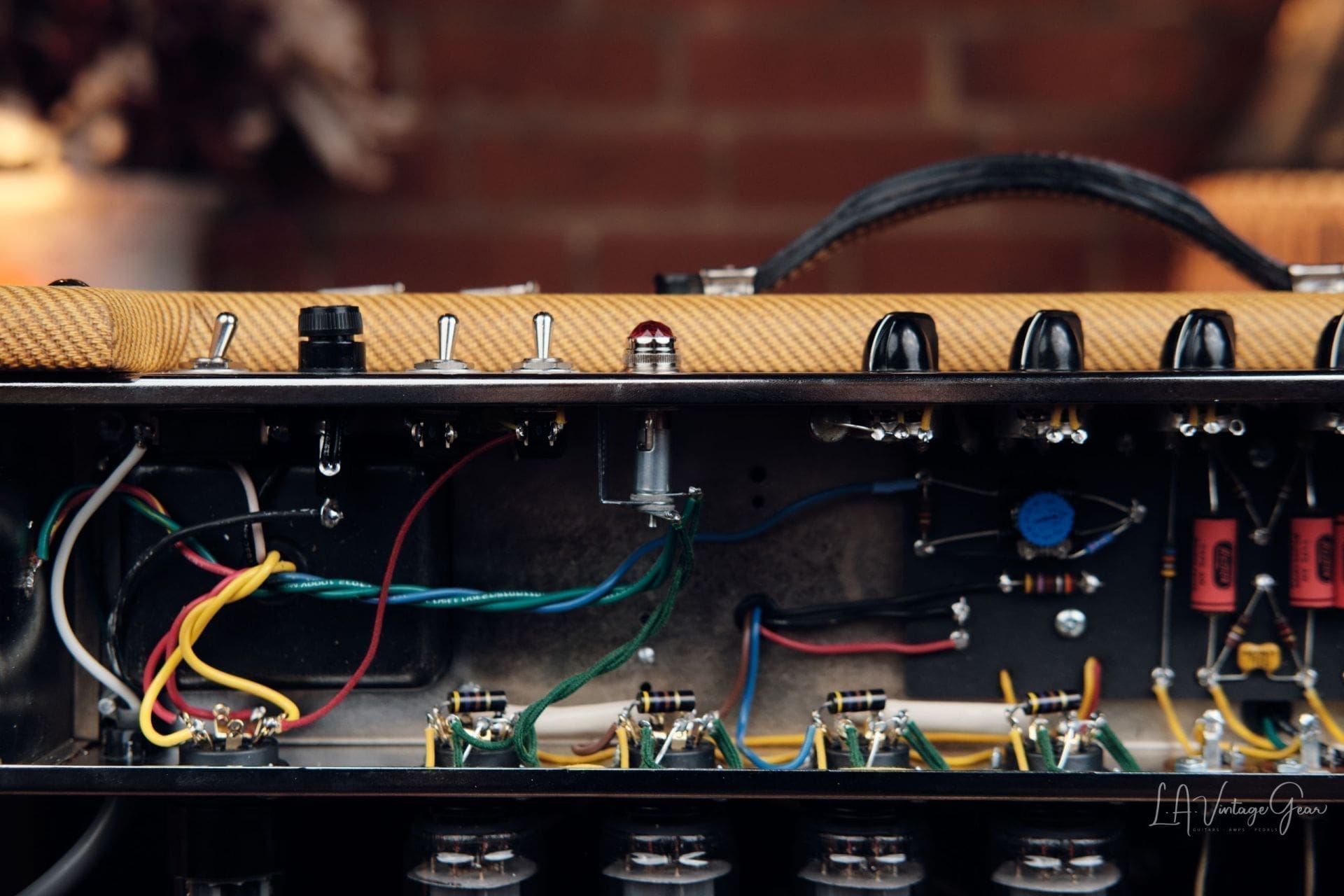 Astron Vintage T-59 Combo Amp - Mesmerizing Tweed Twin Tone! - Image 7