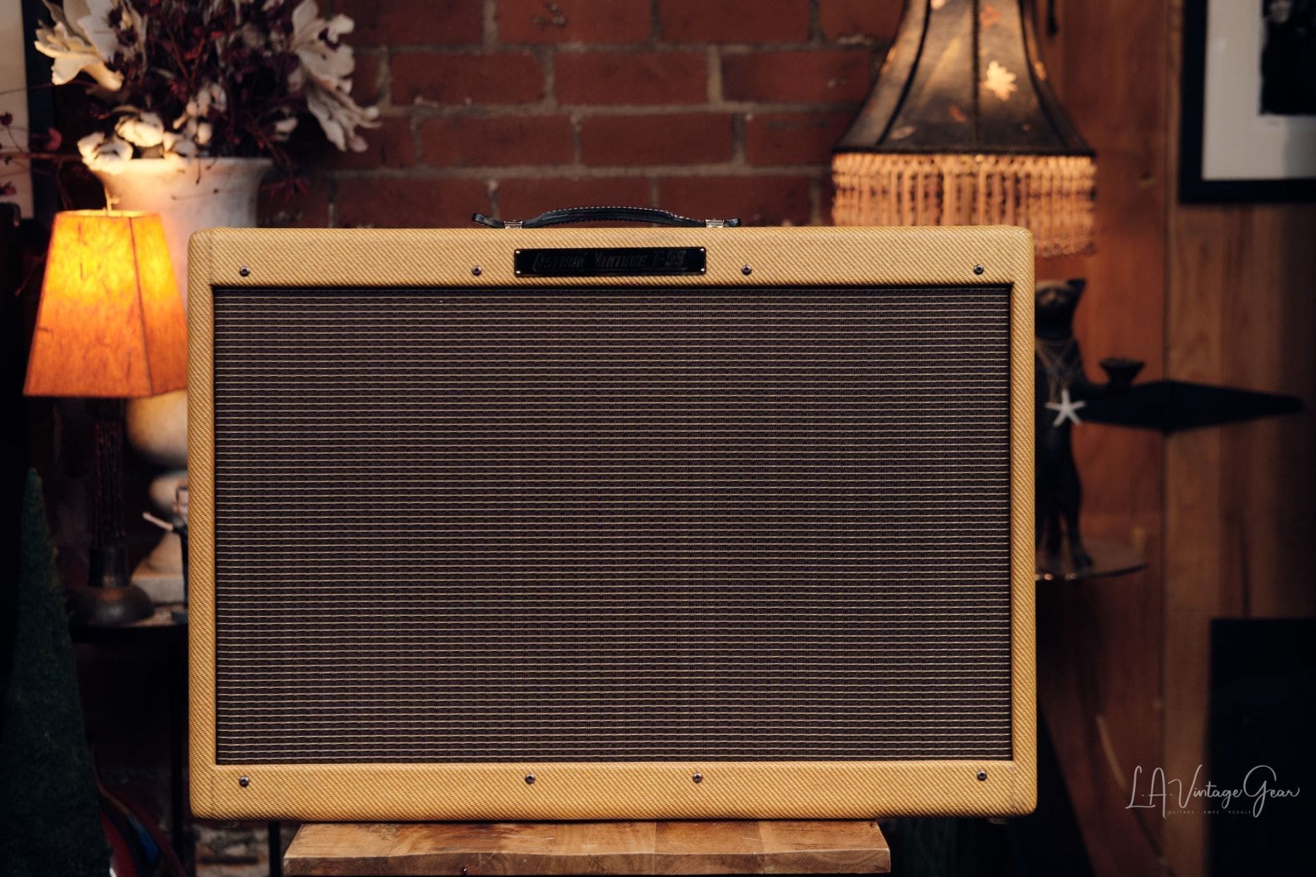 Astron Vintage T-59 Combo Amp - Mesmerizing Tweed Twin Tone! - Image 2