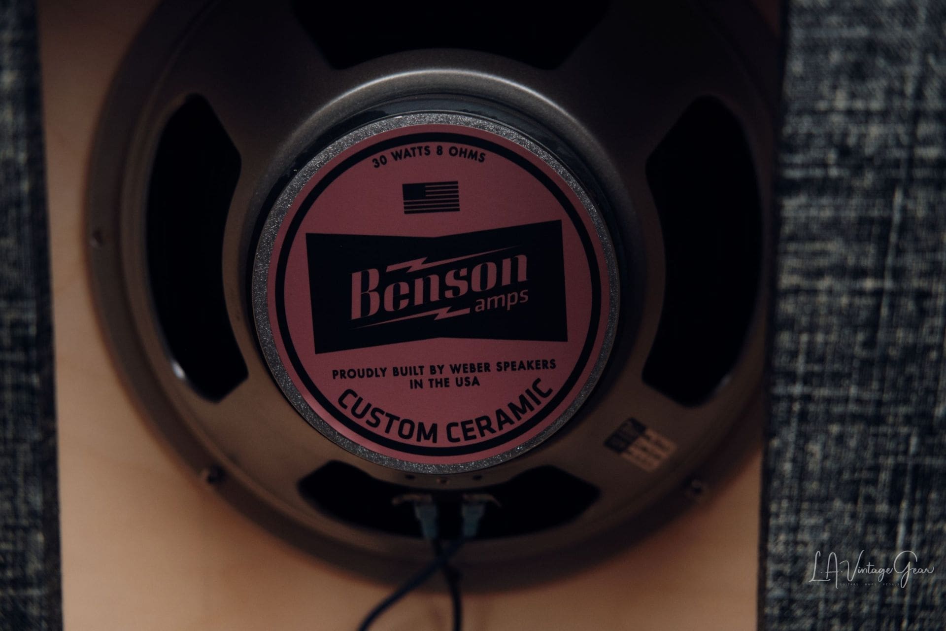Benson "Chimera" 30 Watt Head & 2x12 Cab Guitar Amplifier- Night Moves Finish & Wheat Grill! - Image 7
