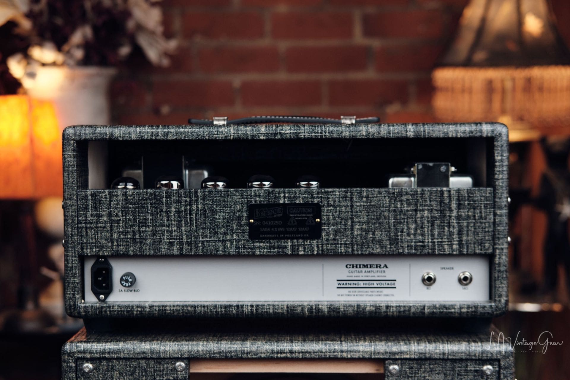 Benson "Chimera" 30 Watt Head & 2x12 Cab Guitar Amplifier- Night Moves Finish & Wheat Grill! - Image 5